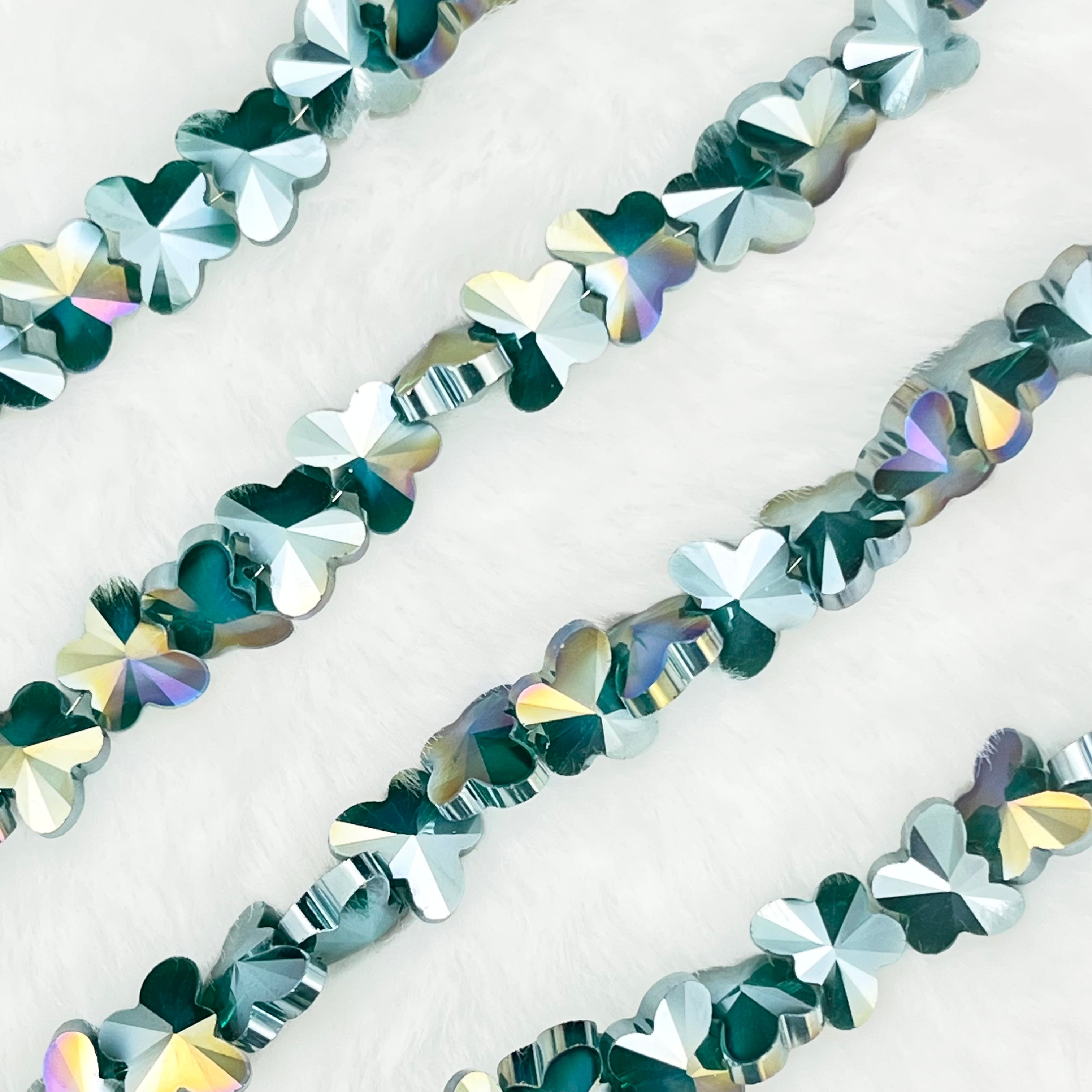 【 Butterfly-8mm】Crystal Strands