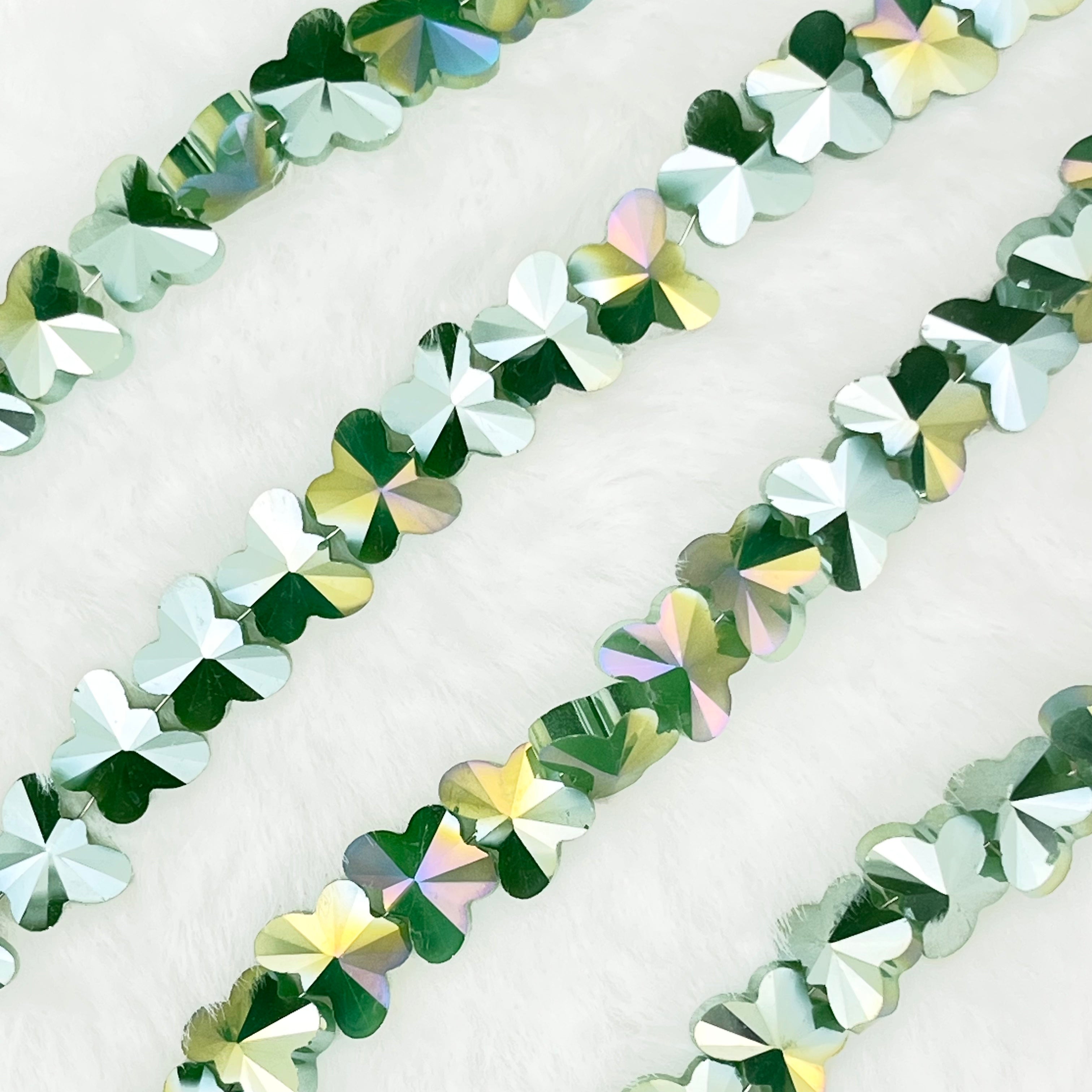 【 Butterfly-8mm】Crystal Strands