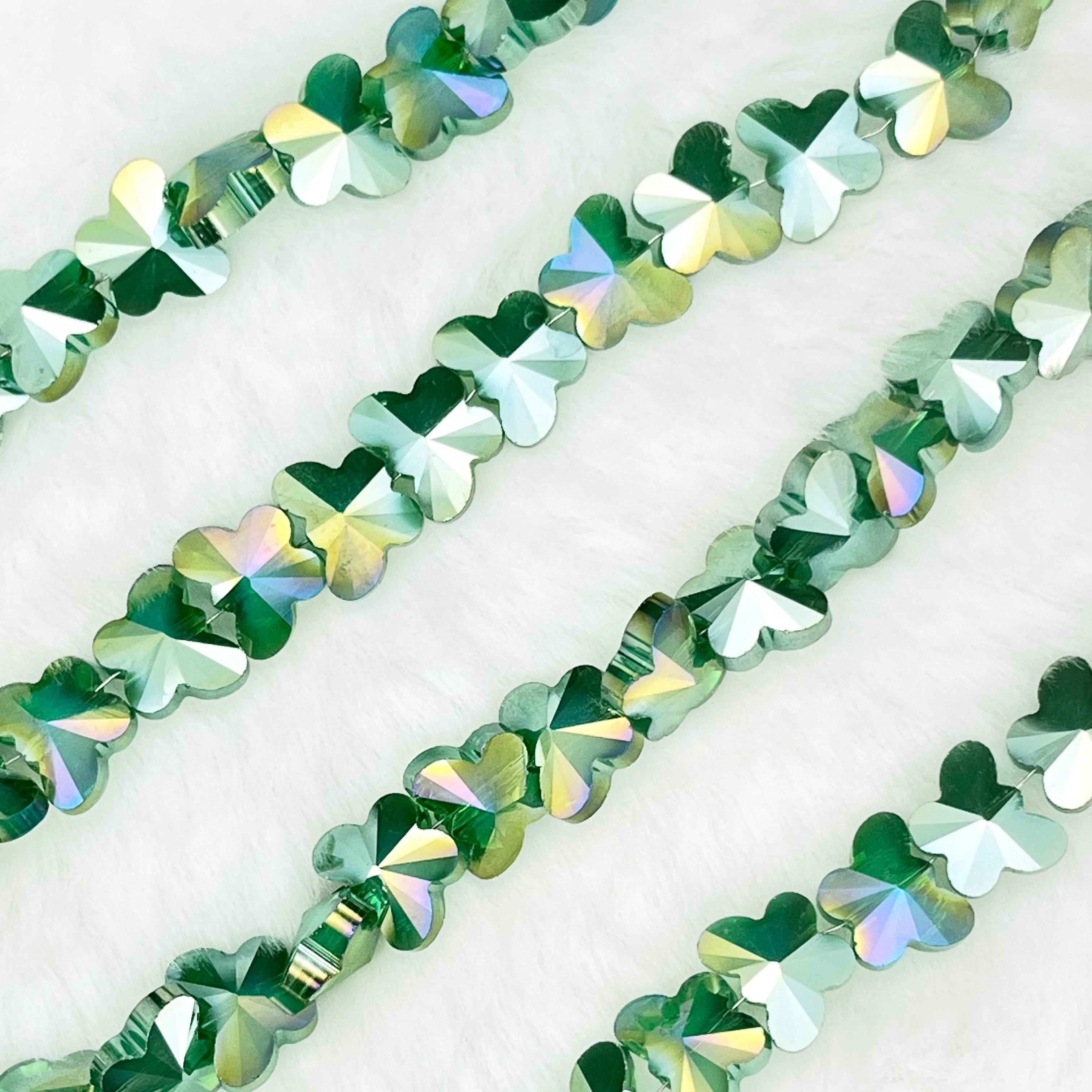 【 Butterfly-8mm】Crystal Strands