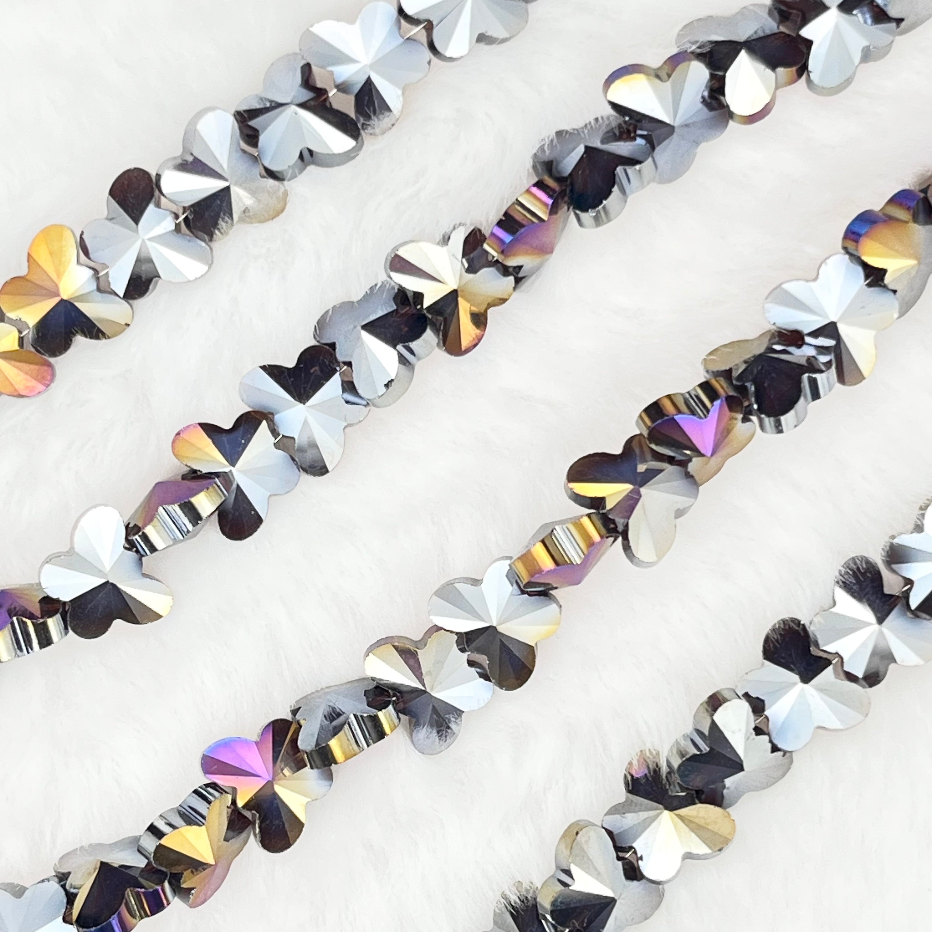 【 Butterfly-8mm】Crystal Strands