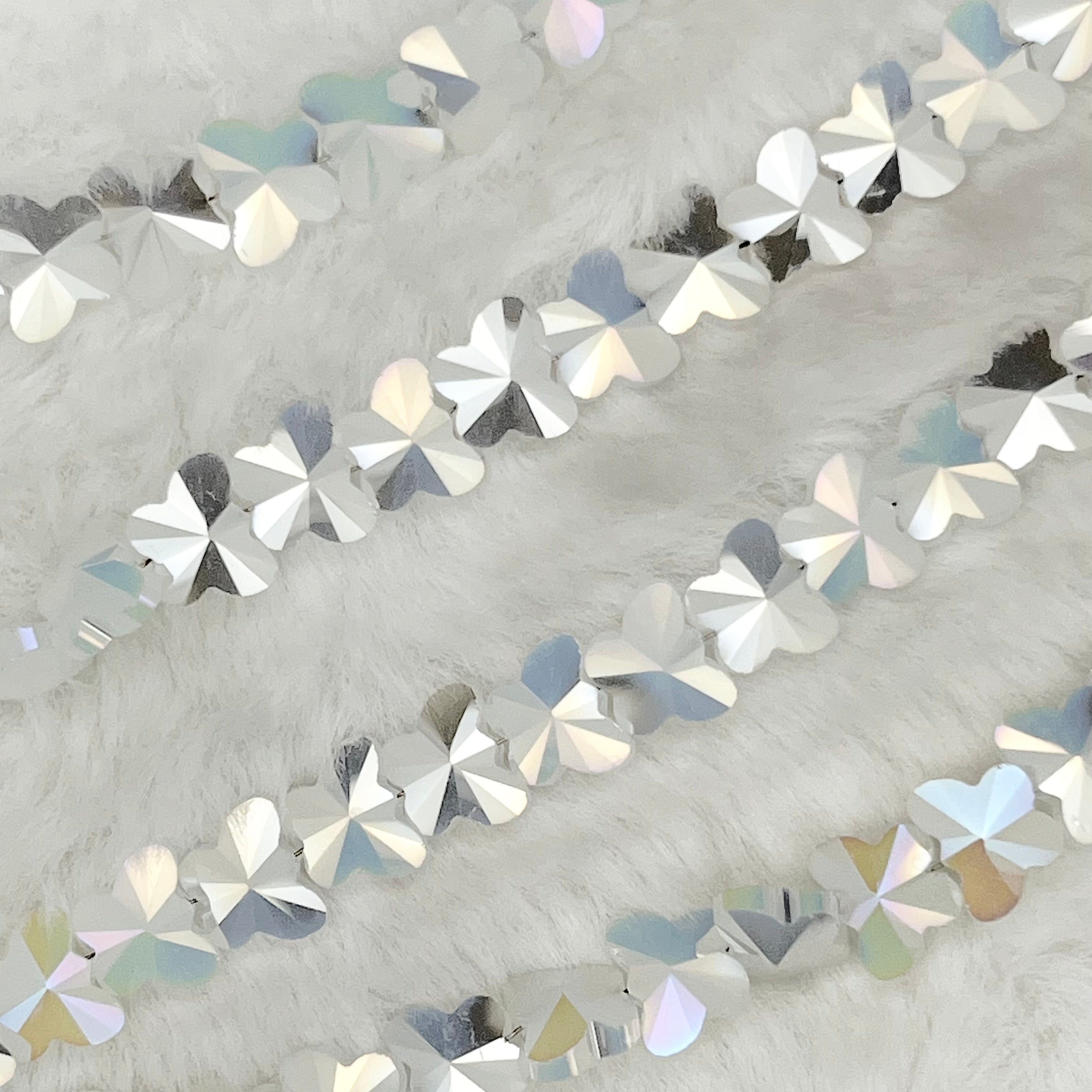 【 Butterfly-8mm】Crystal Strands