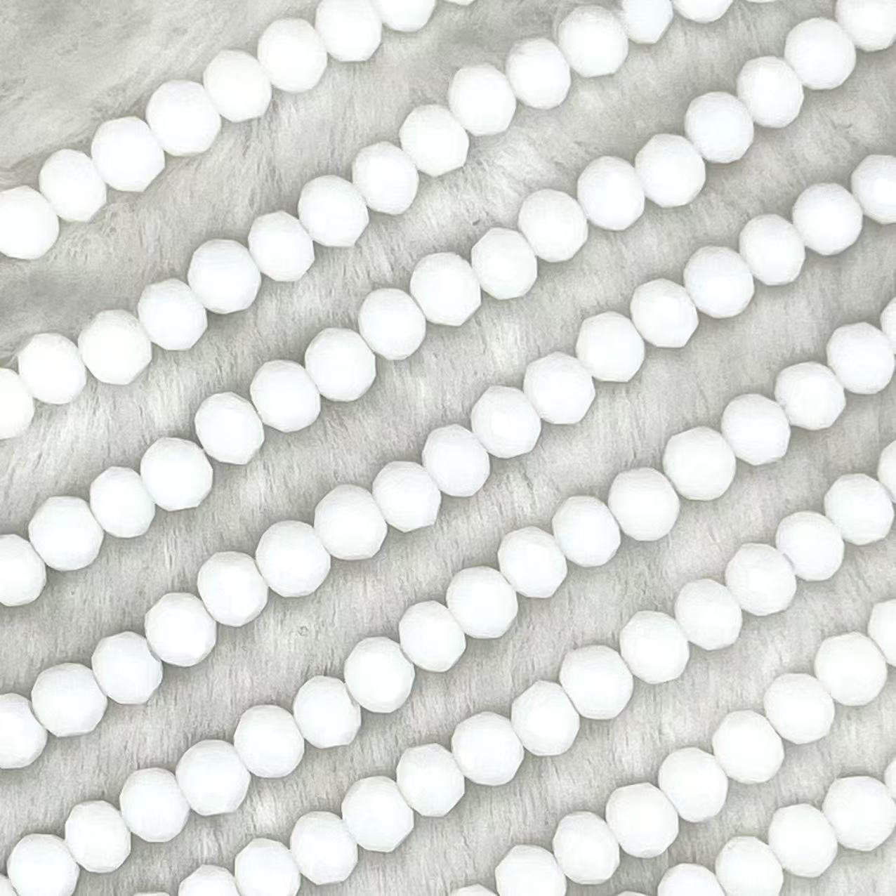 【Special】【Round Faceted-3.5mm】Crystal Strands