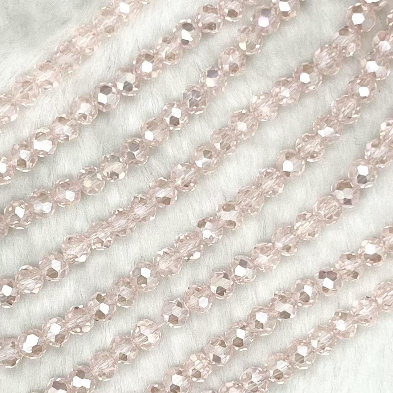 【Special】【Round Faceted-3.5mm】Crystal Strands