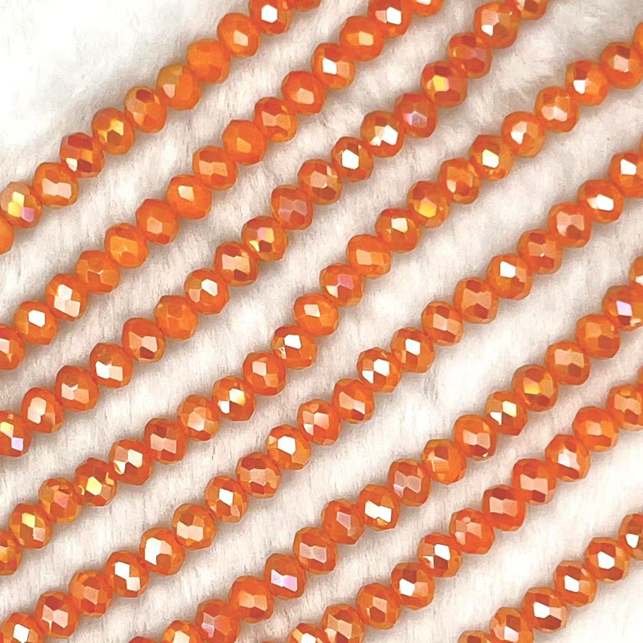 【Special】【Round Faceted-3.5mm】Crystal Strands