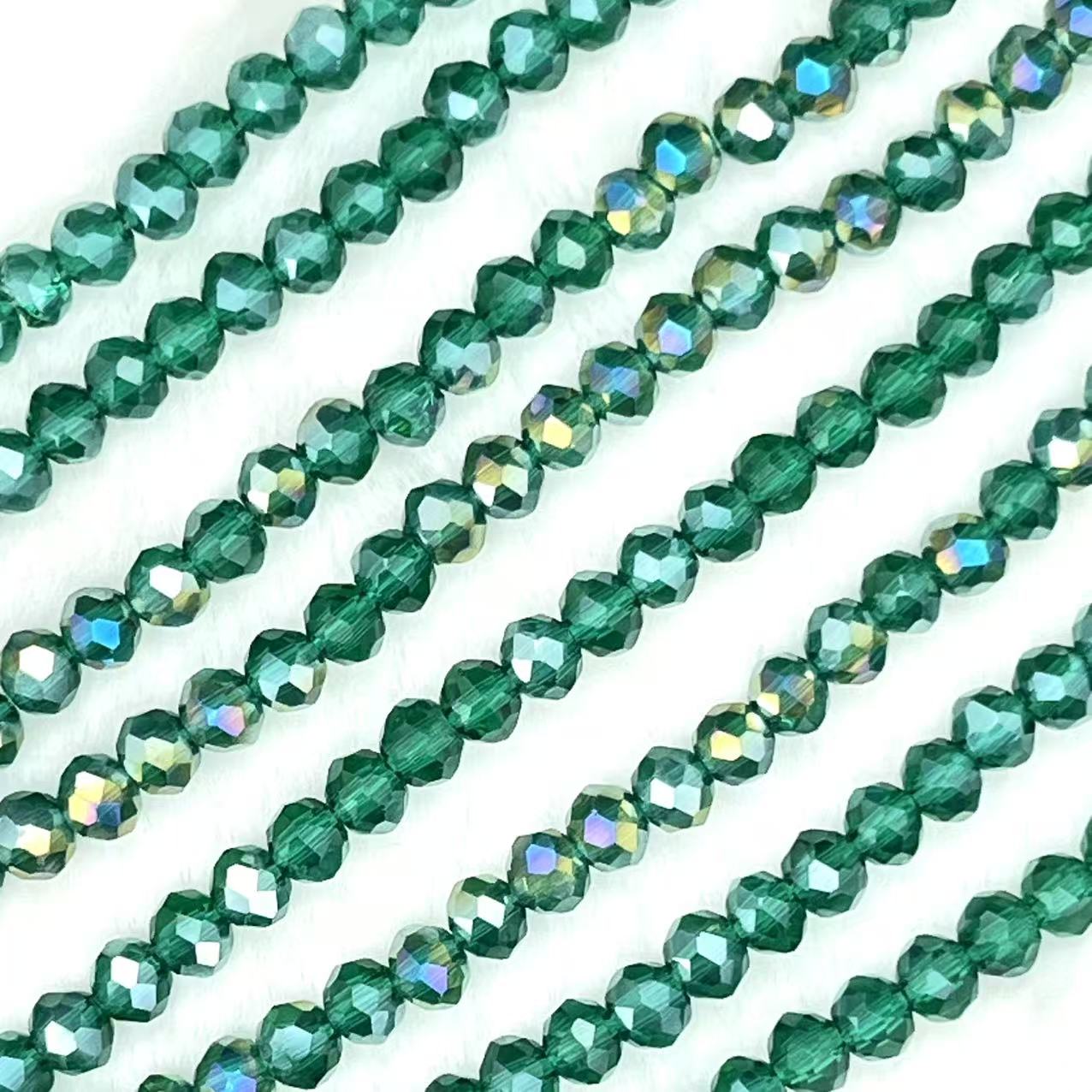 【Special】【Round Faceted-3.5mm】Crystal Strands