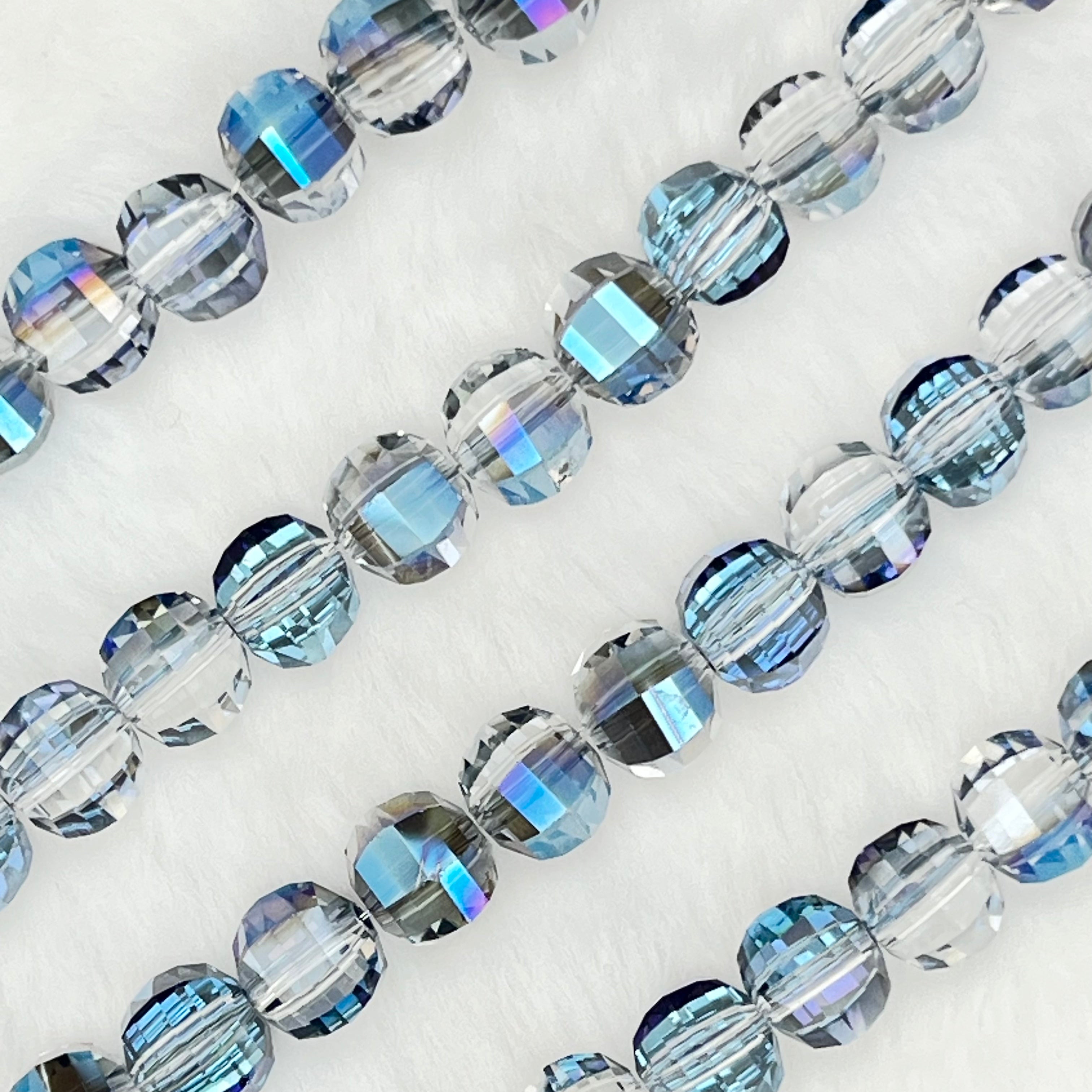 【 Watermelon-7mm】Crystal Strands