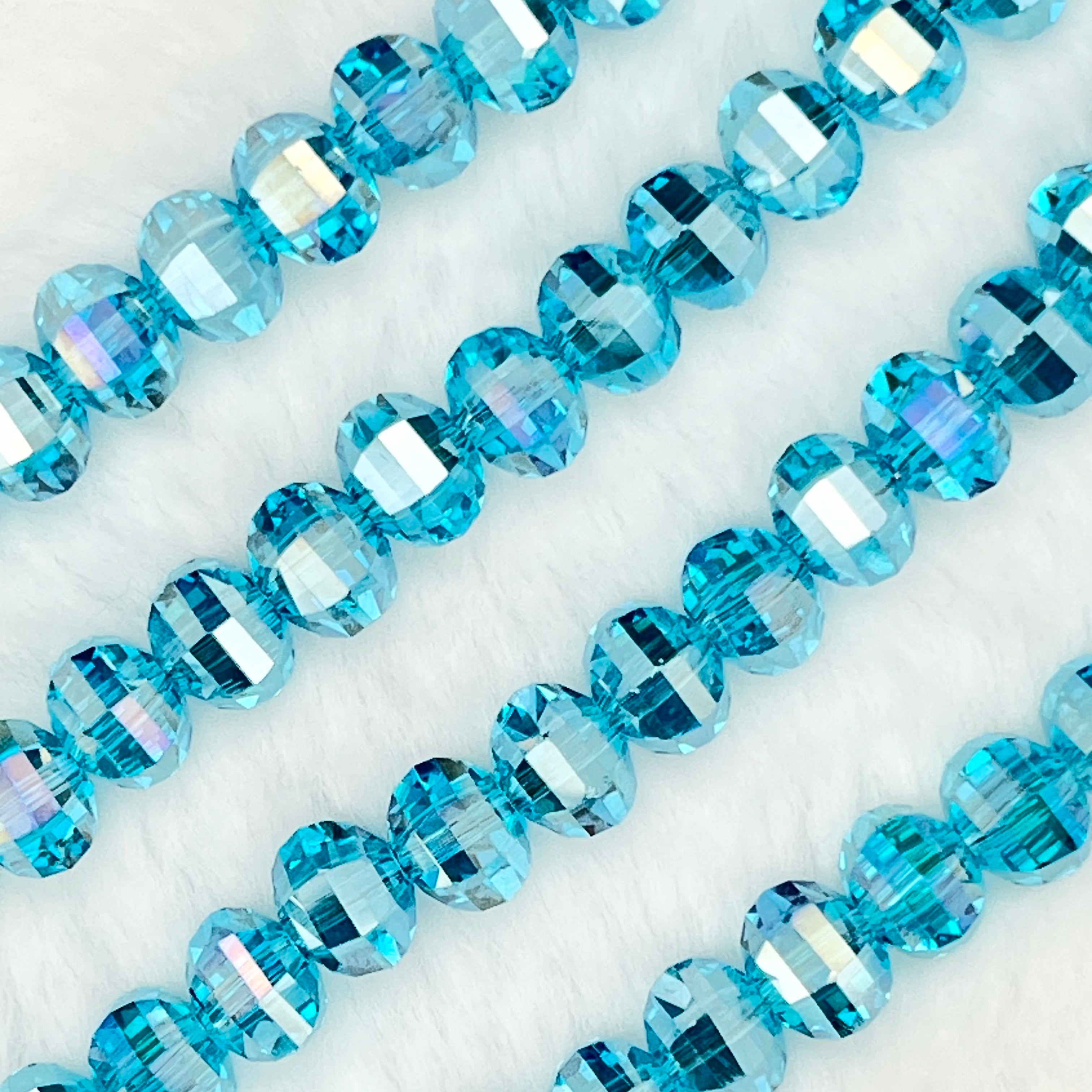 【 Watermelon-7mm】Crystal Strands