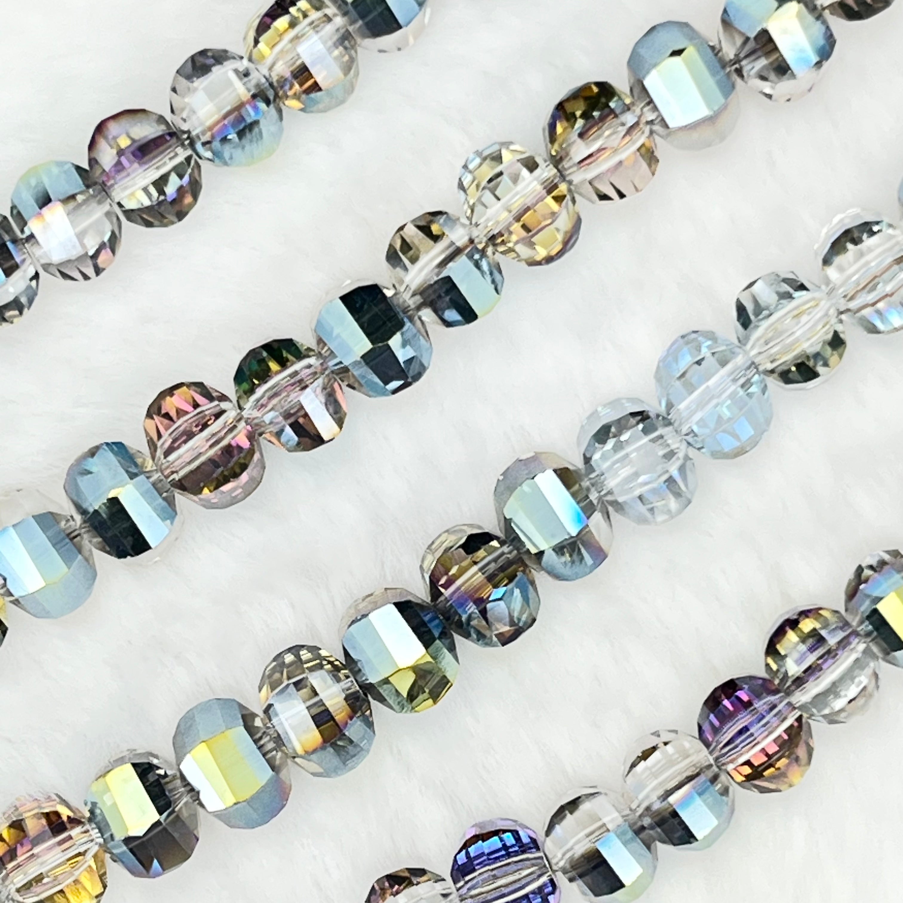 【 Watermelon-7mm】Crystal Strands