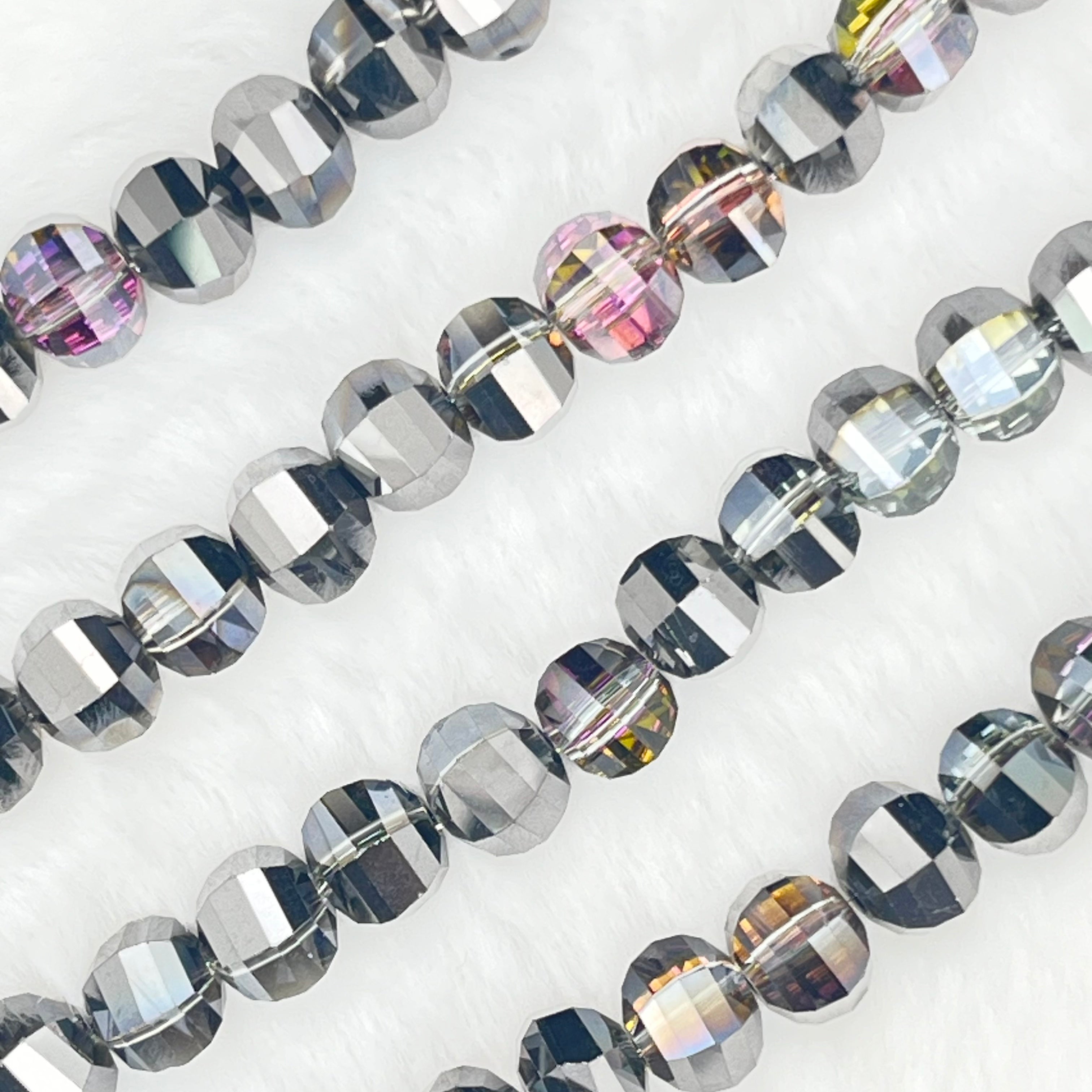 【 Watermelon-7mm】Crystal Strands