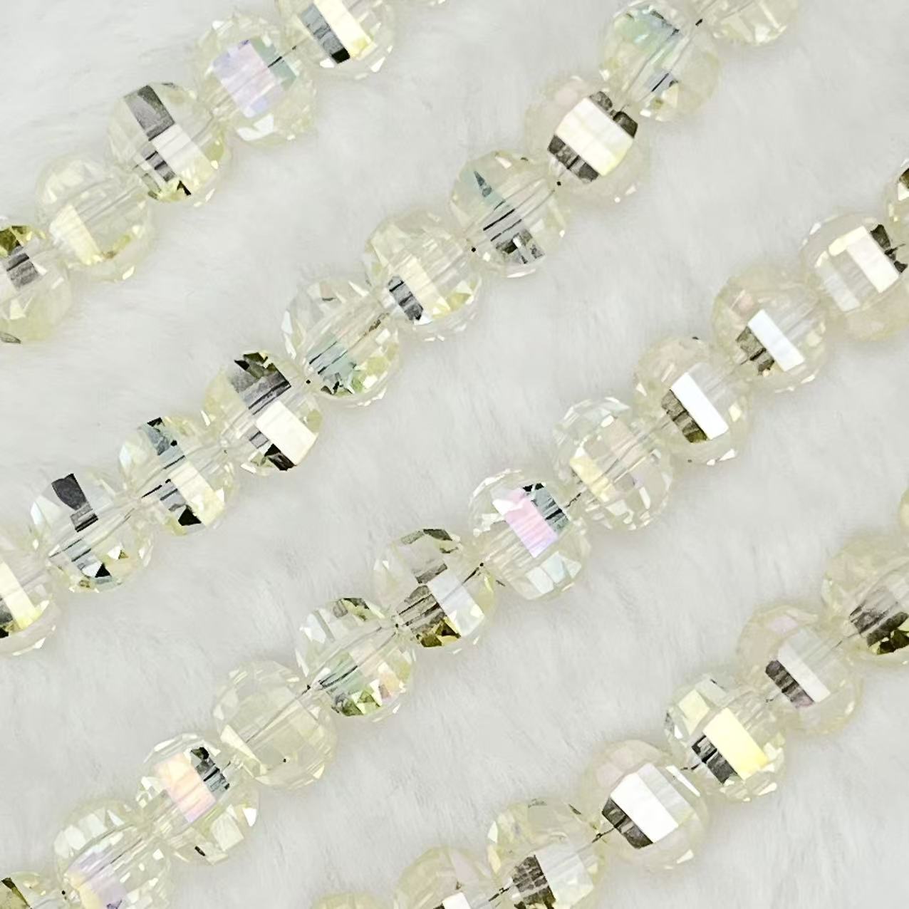 【 Watermelon-7mm】Crystal Strands