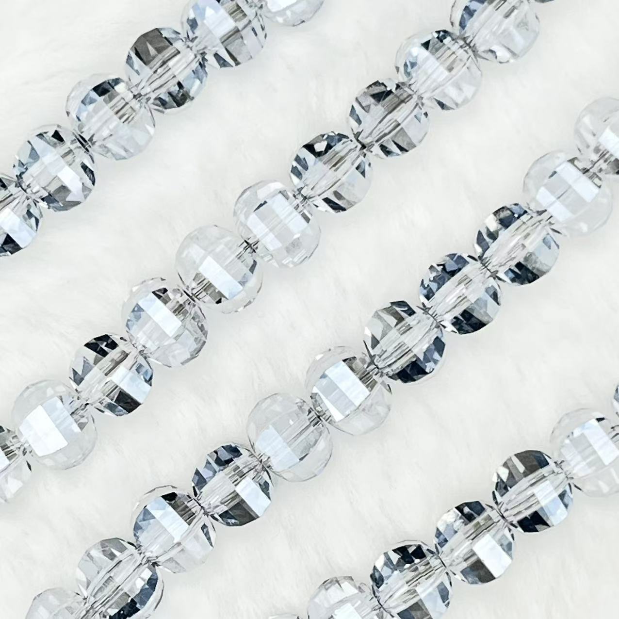 【 Watermelon-7mm】Crystal Strands