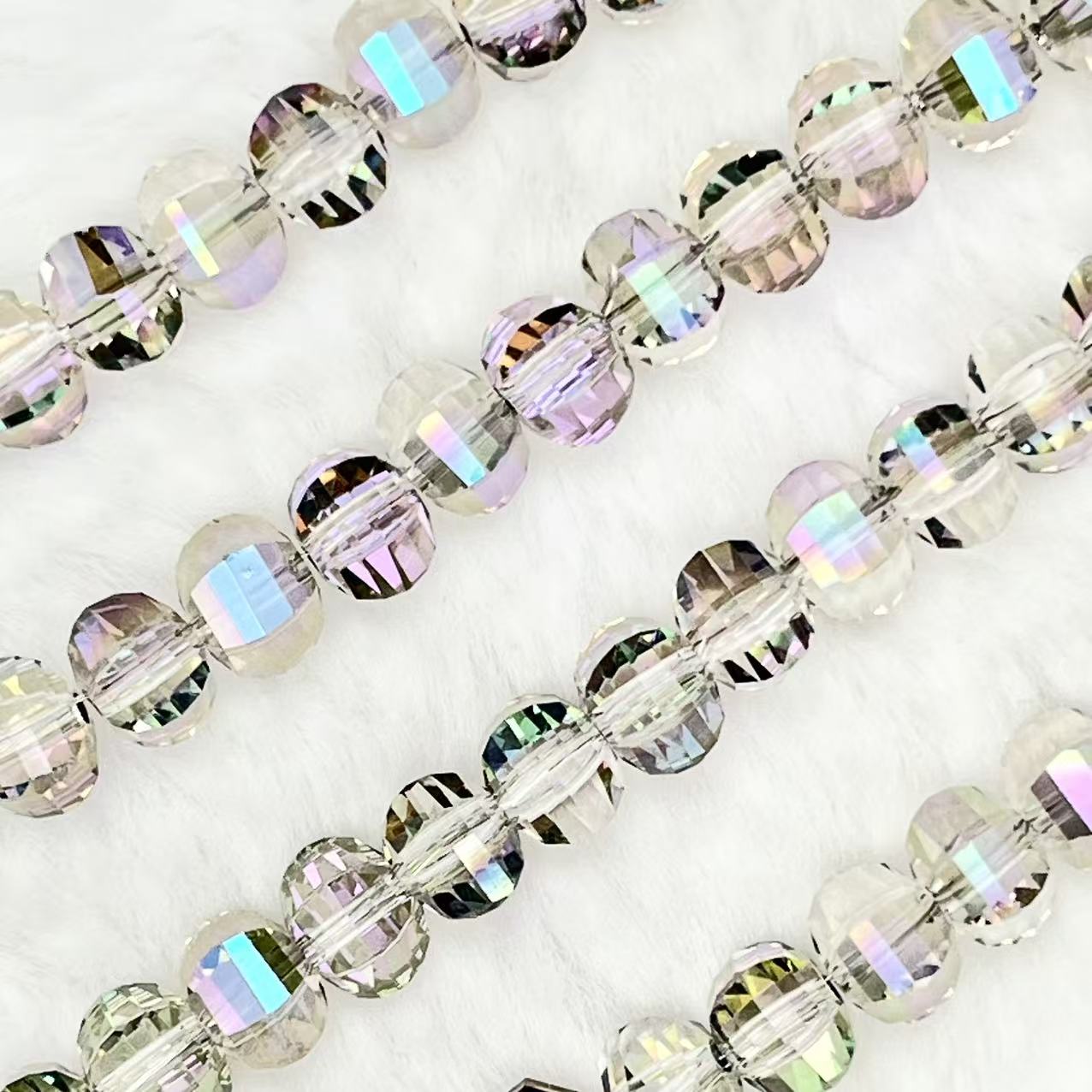 【 Watermelon-7mm】Crystal Strands