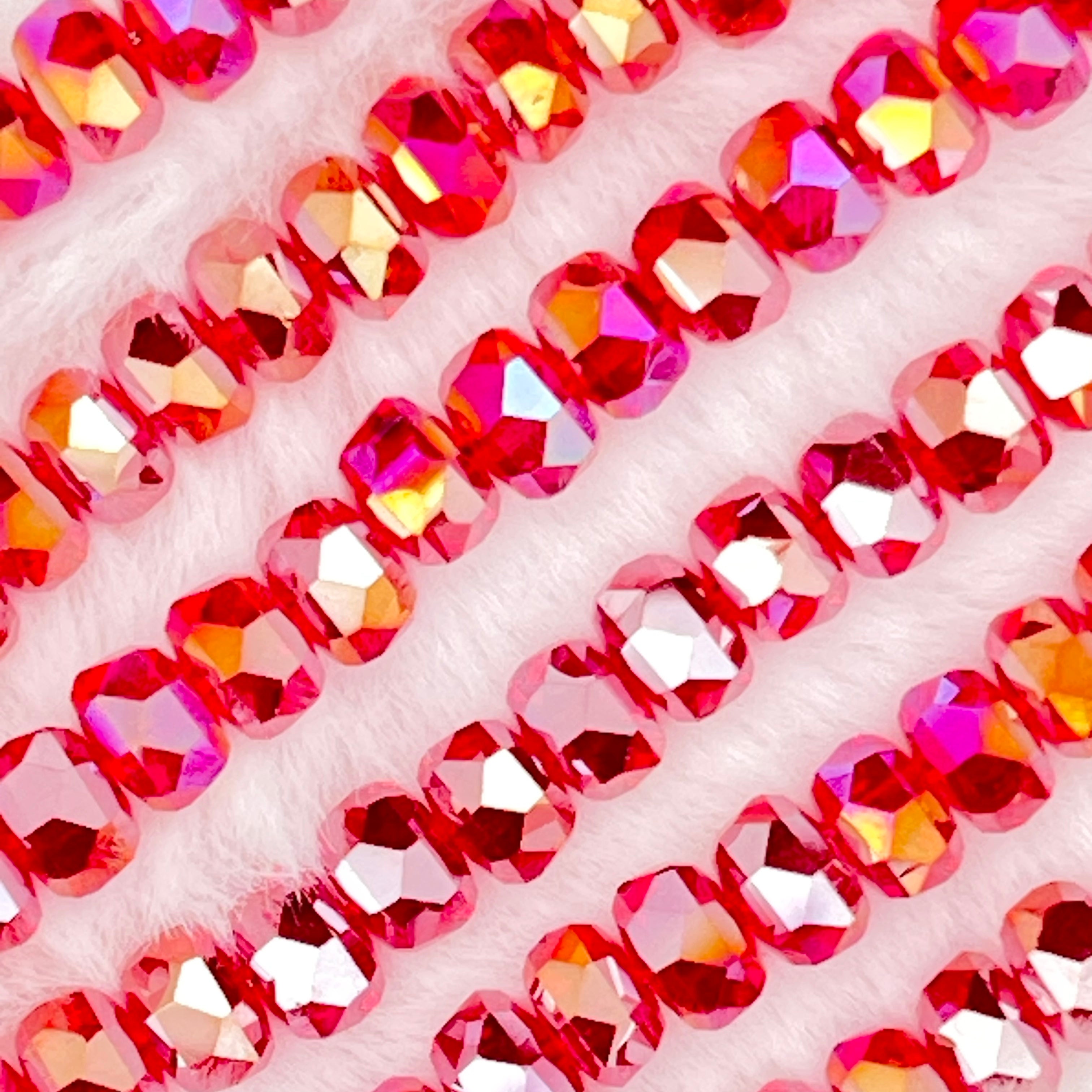 【 Wheel-4mm】Crystal Strands