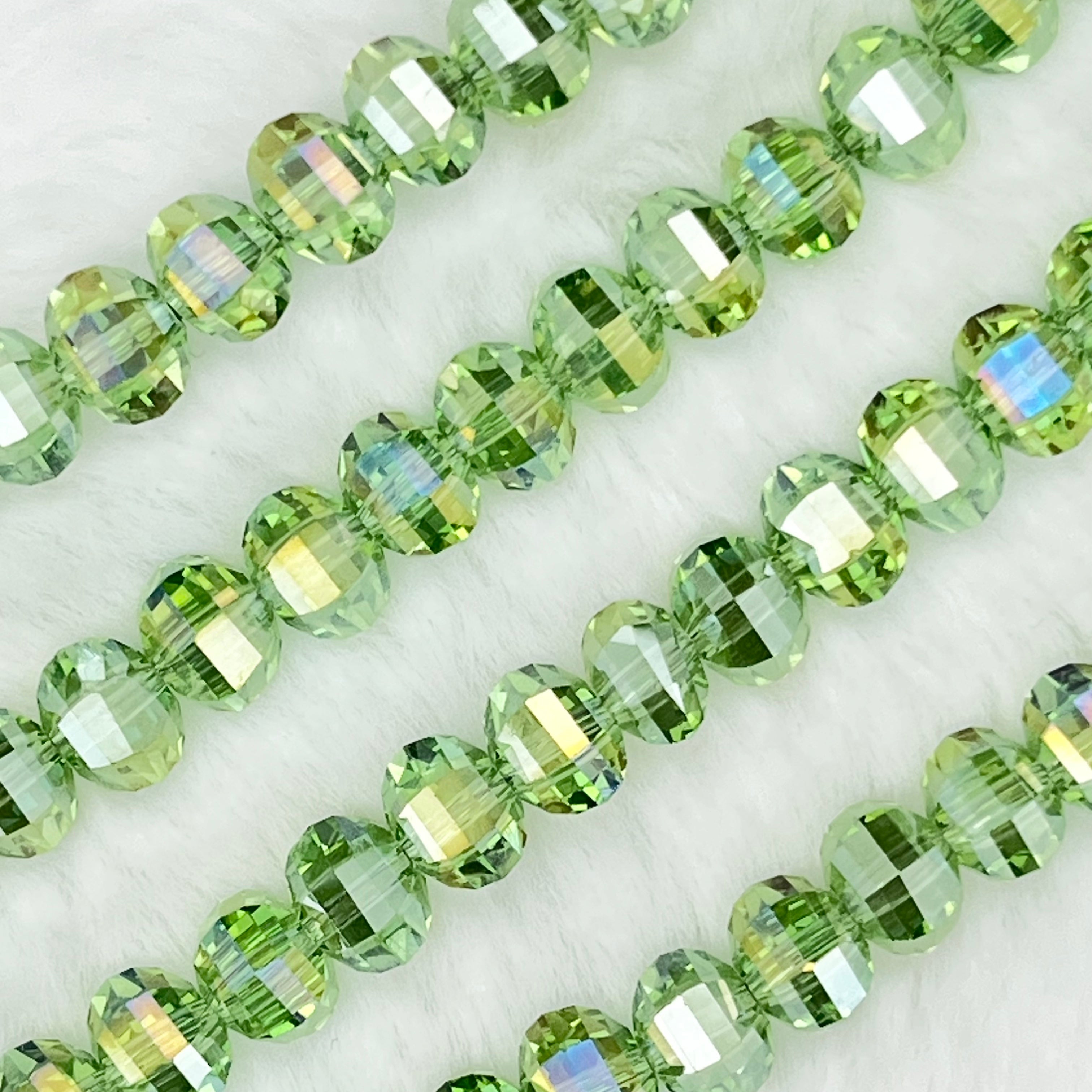 【 Watermelon-7mm】Crystal Strands