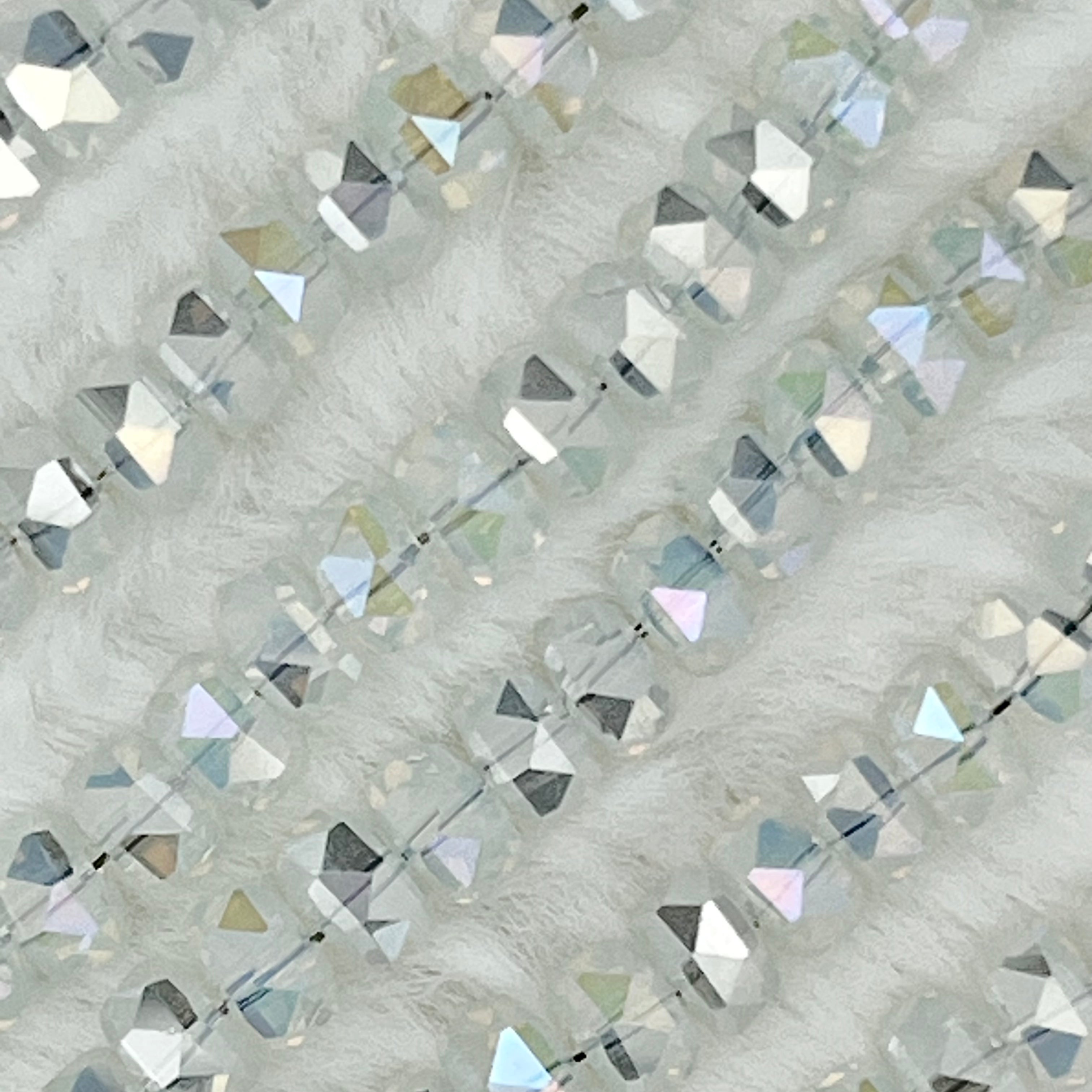 【 Wheel-4mm】Crystal Strands