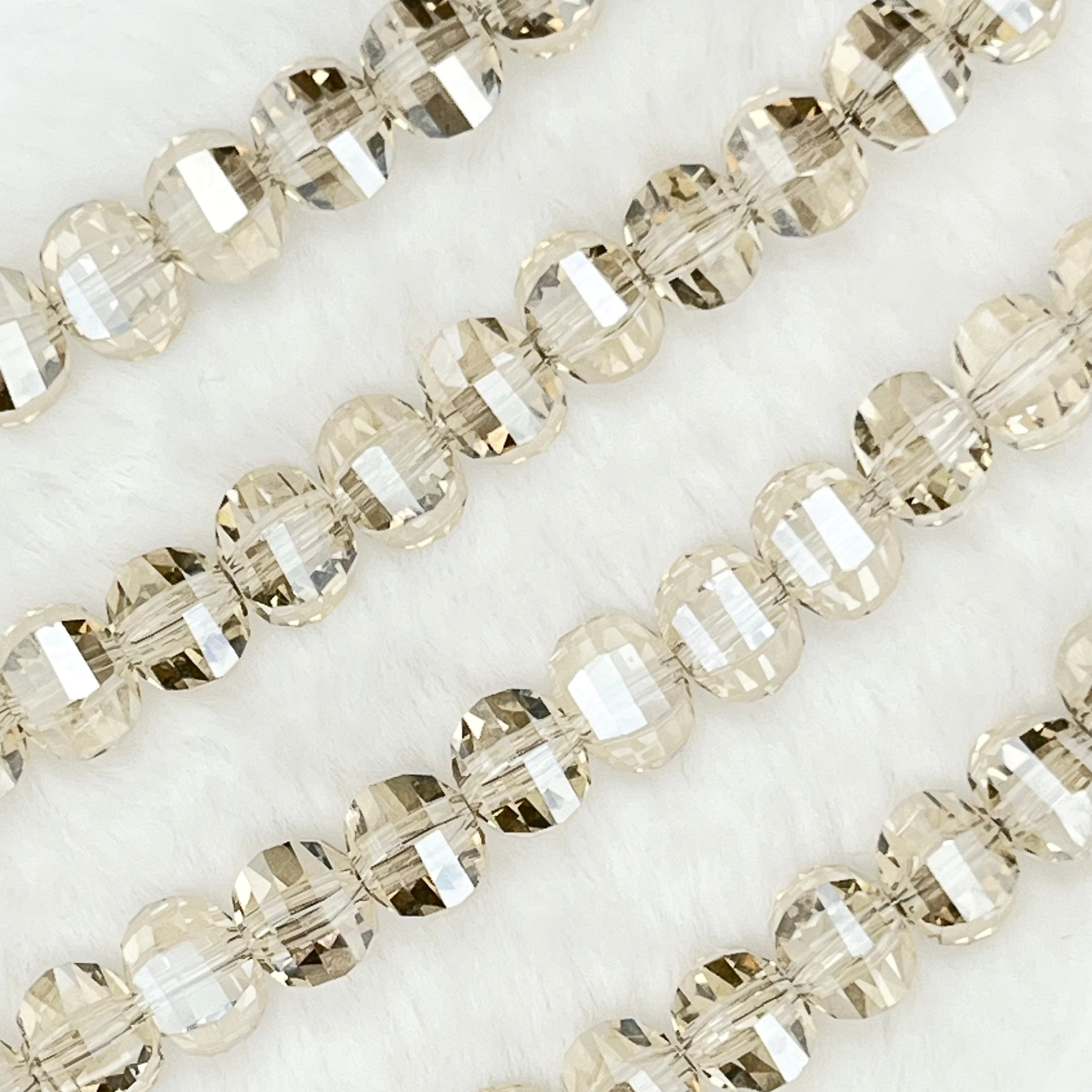 【 Watermelon-7mm】Crystal Strands