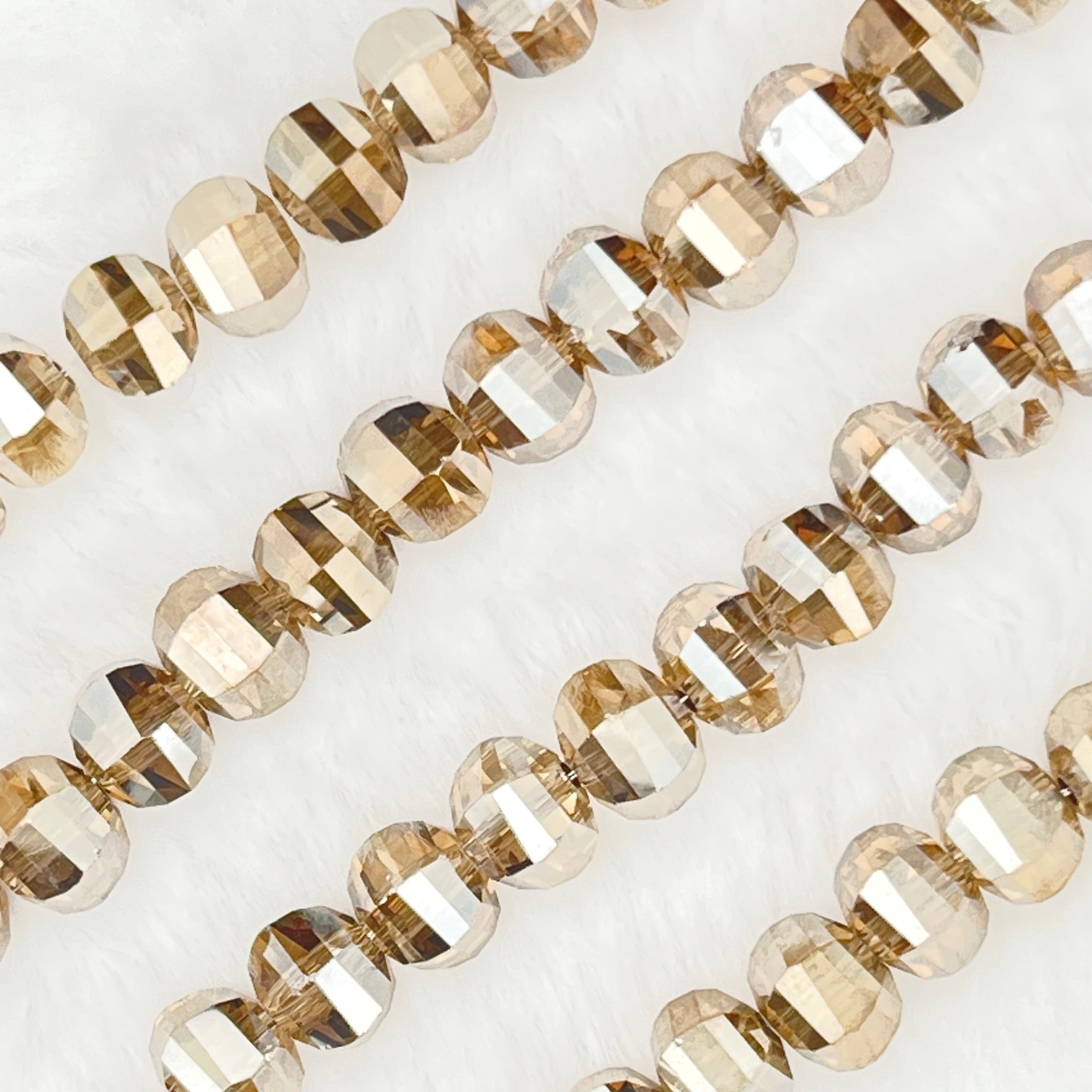 【 Watermelon-7mm】Crystal Strands