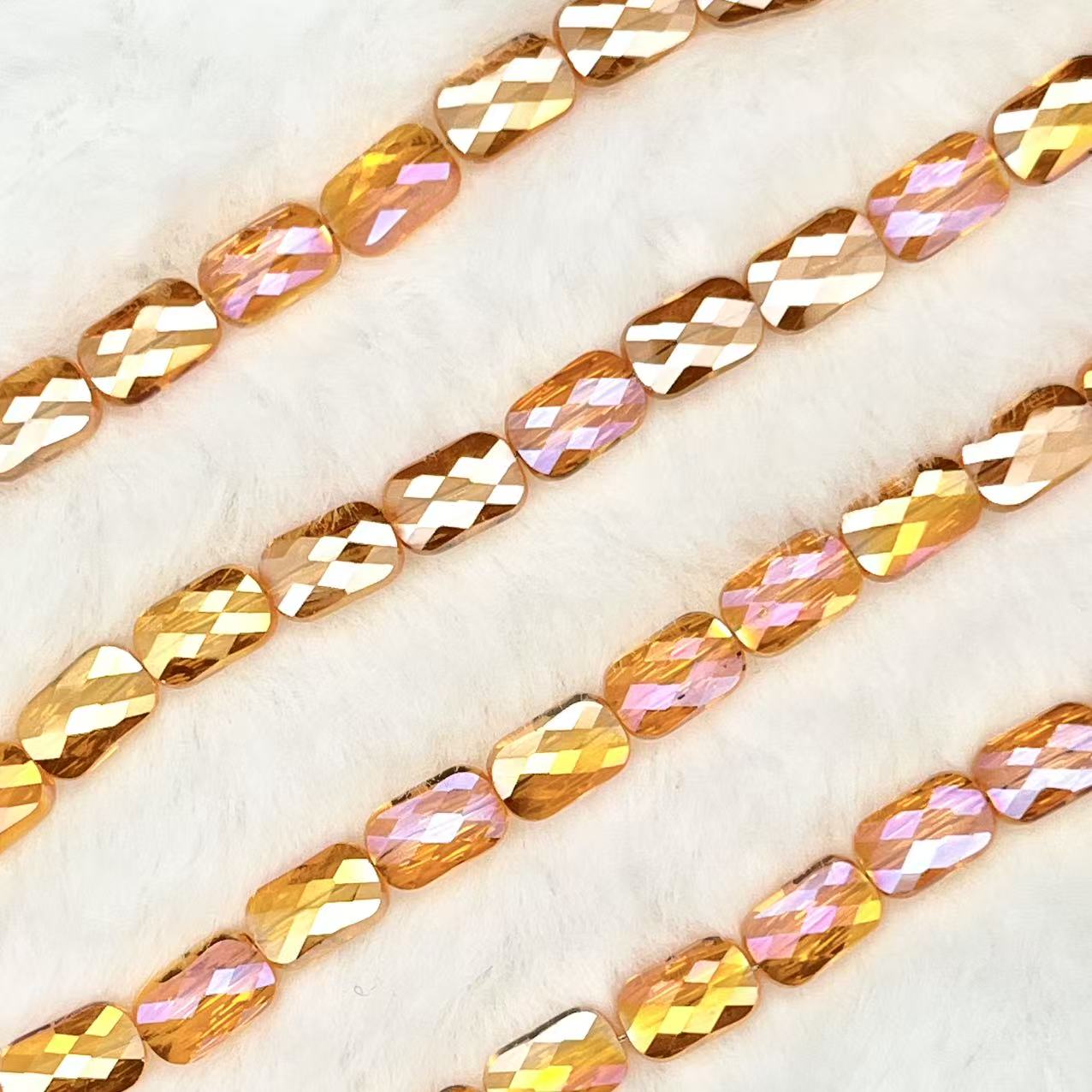 【Square-6mm】Crystal Strands