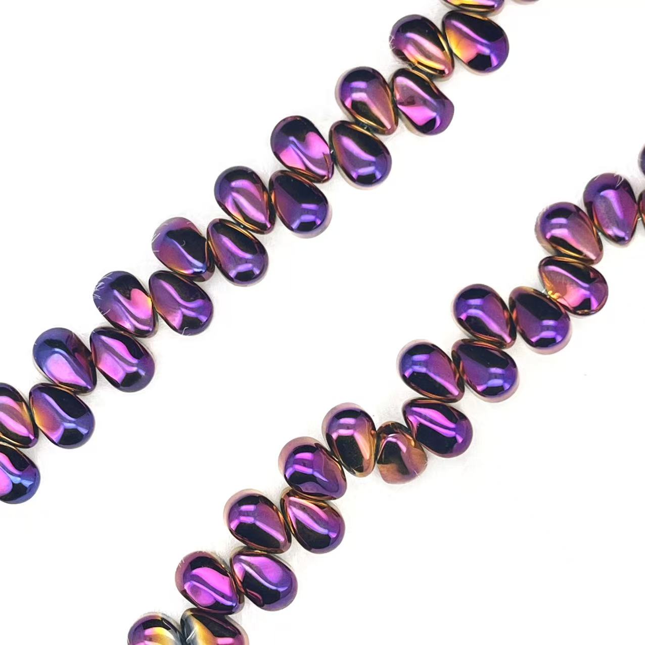 【Smooth Teatrdrop-4.5mm】Crystal Strands