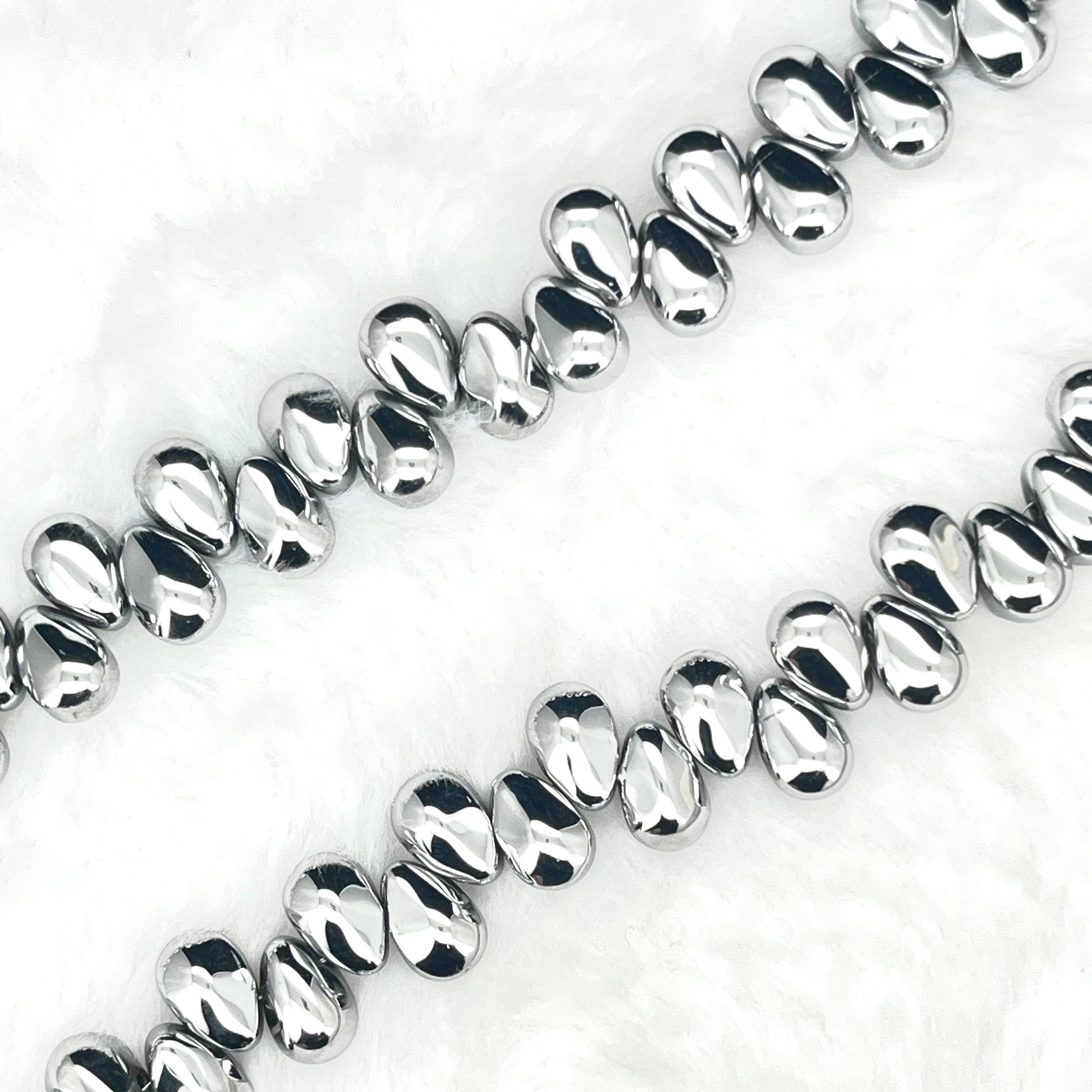 【Smooth Teatrdrop-4.5mm】Crystal Strands