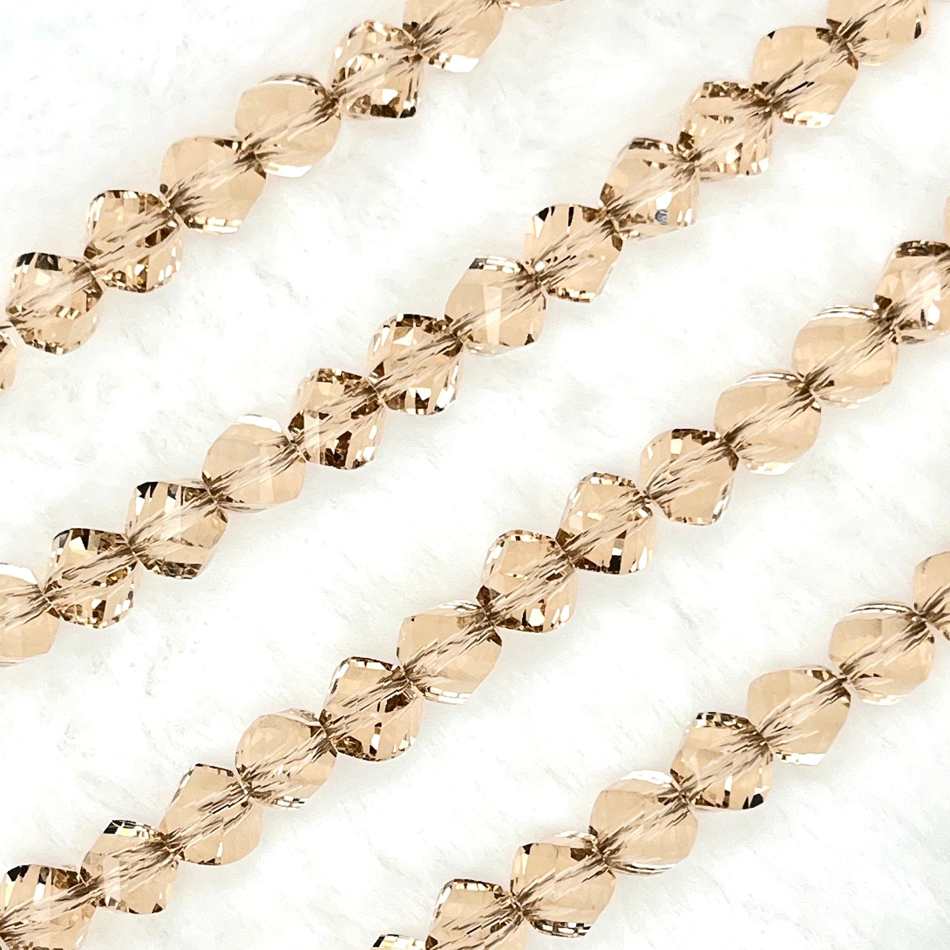 【Twisted-7.5mm】Crystal Strands