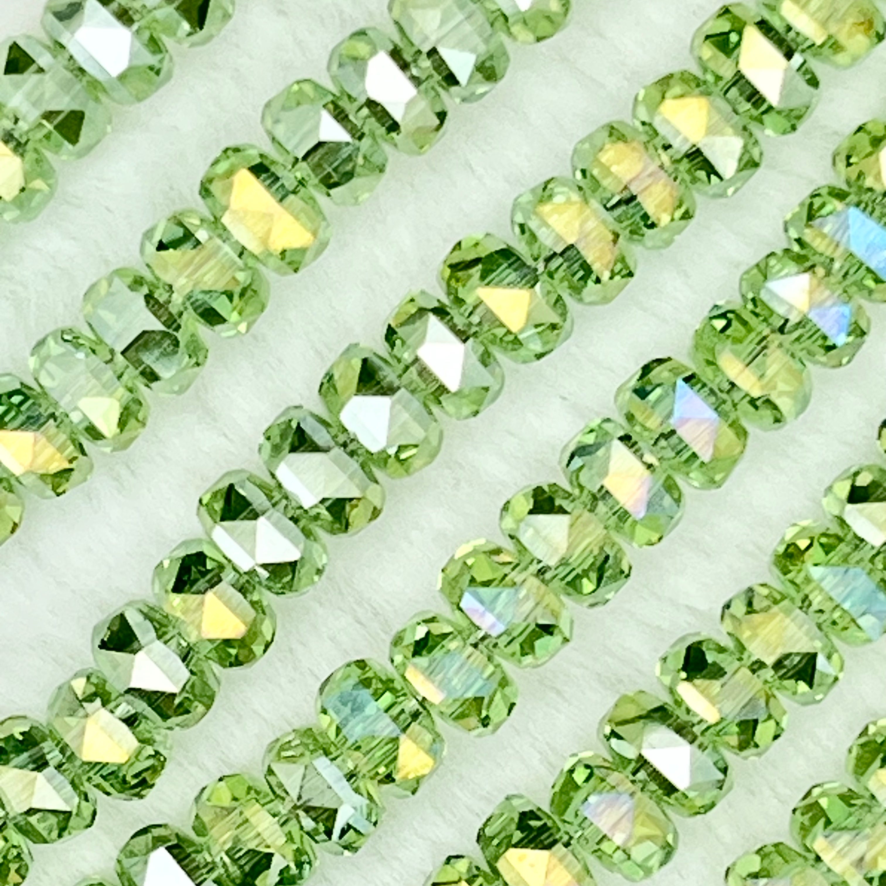 【 Wheel-4mm】Crystal Strands