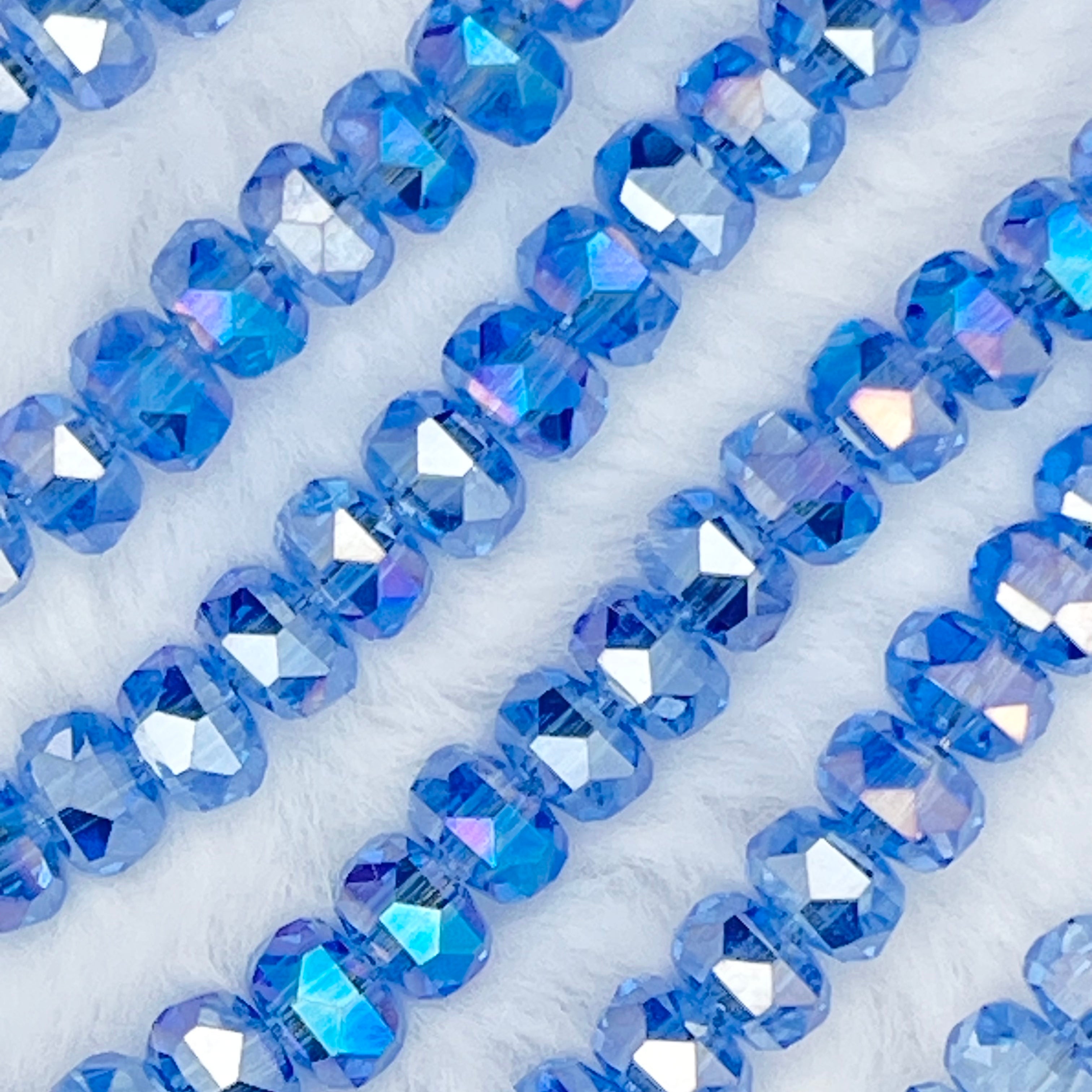 【 Wheel-4mm】Crystal Strands