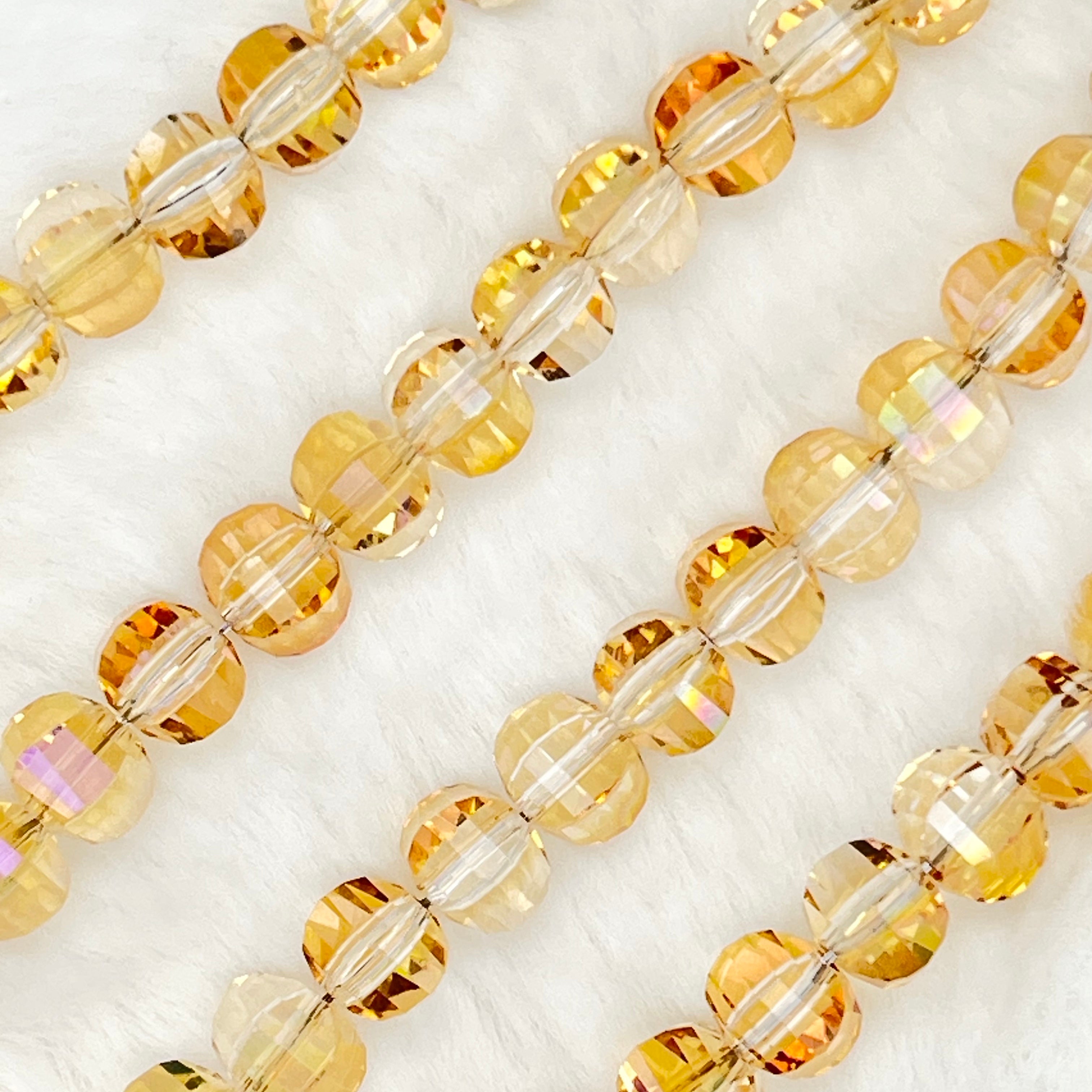 【 Watermelon-7mm】Crystal Strands