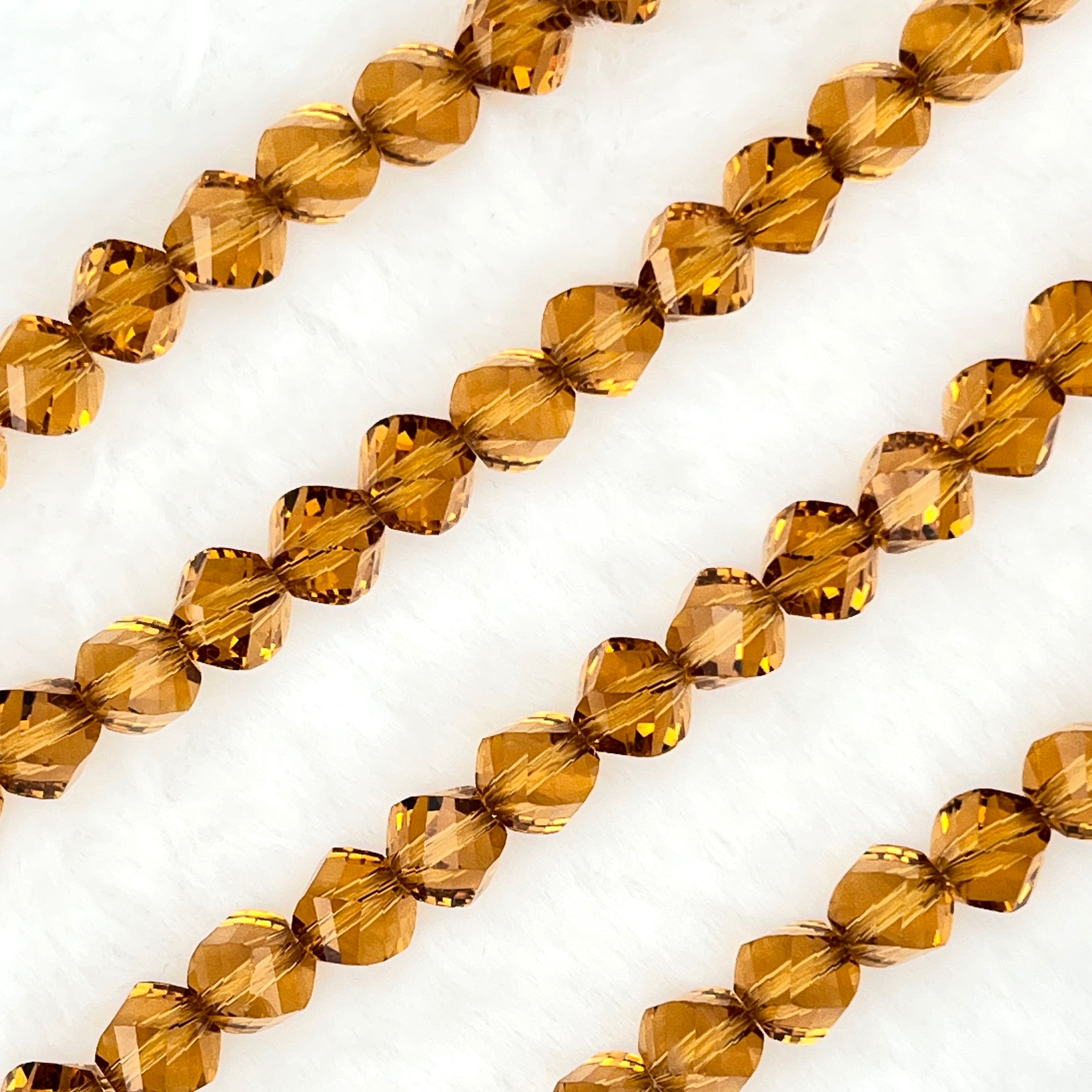 【Twisted-7.5mm】Crystal Strands