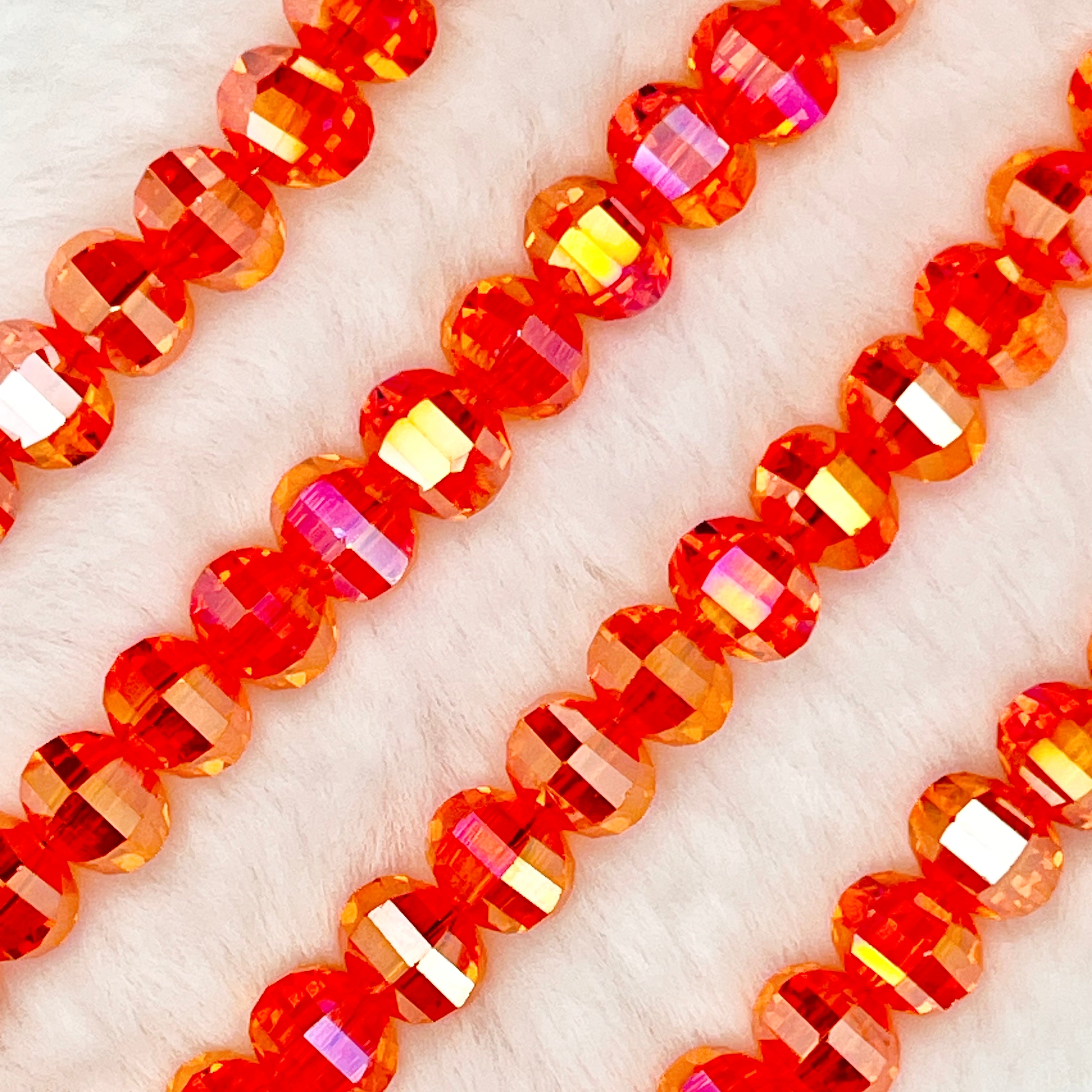 【 Watermelon-7mm】Crystal Strands