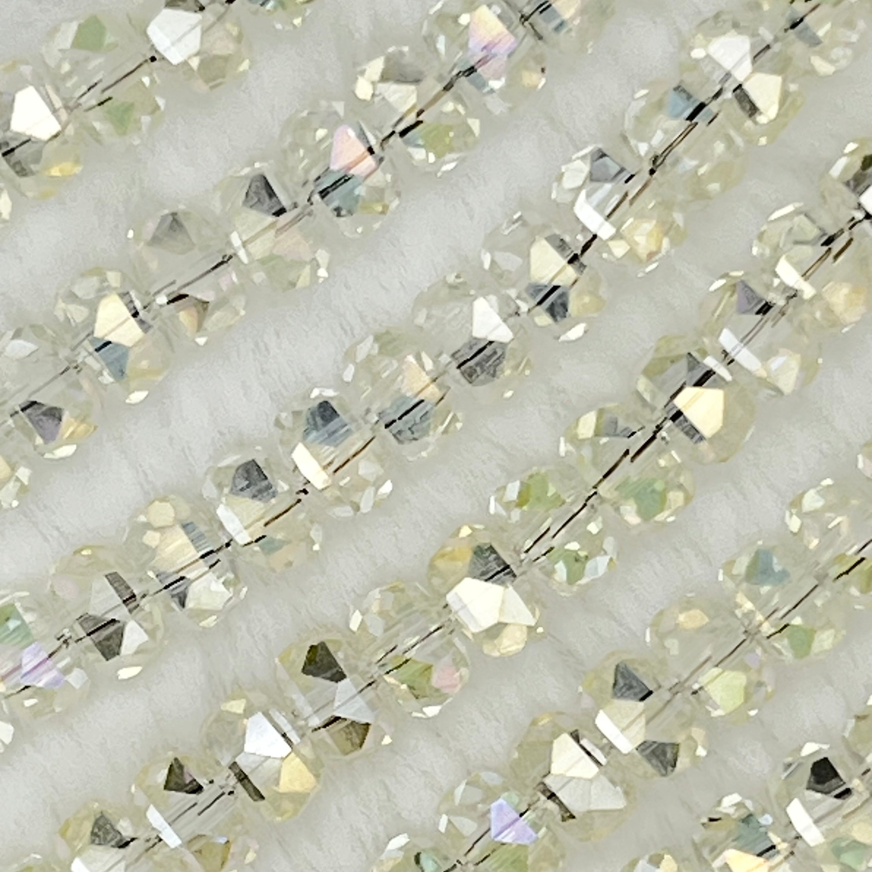 【 Wheel-4mm】Crystal Strands