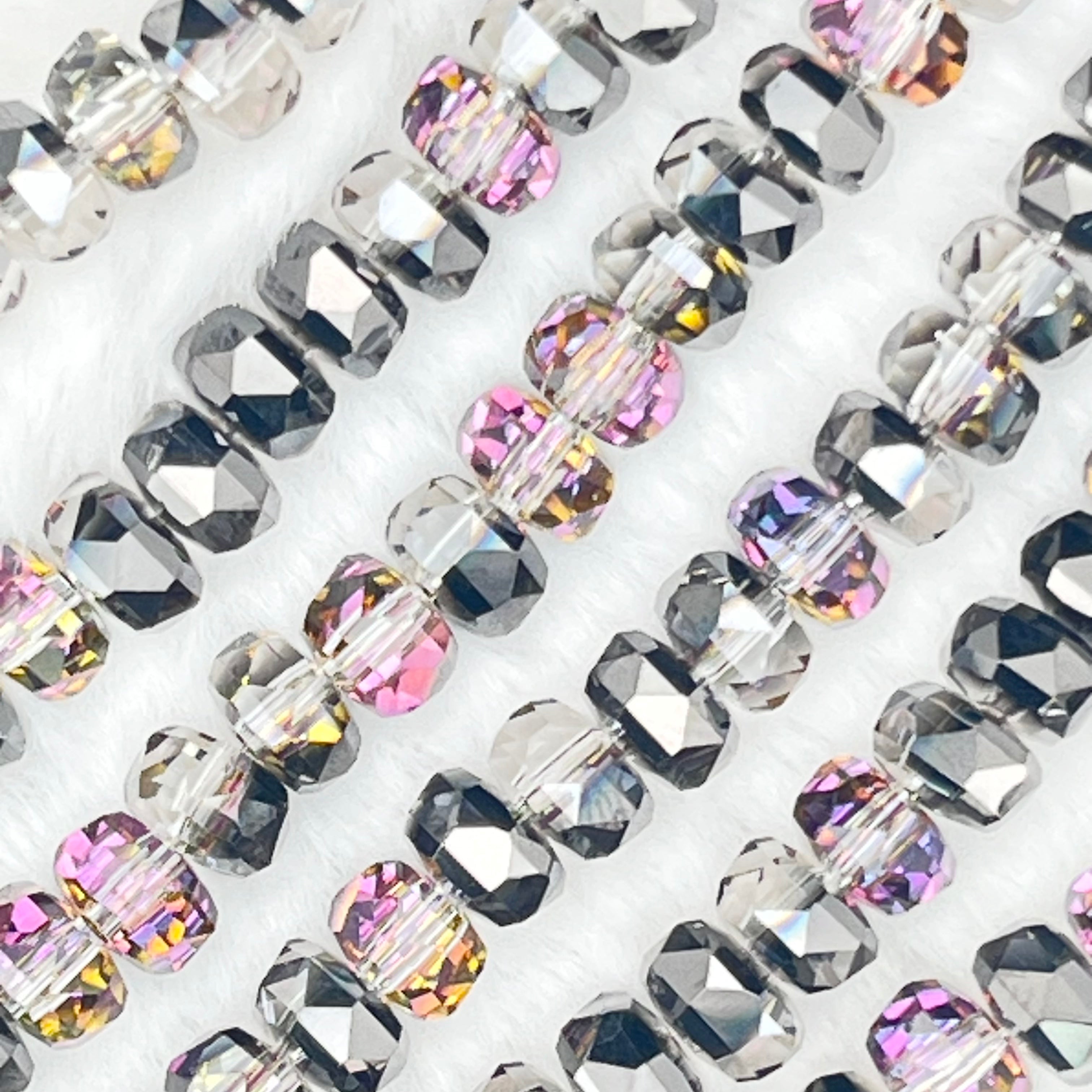 【 Wheel-4mm】Crystal Strands