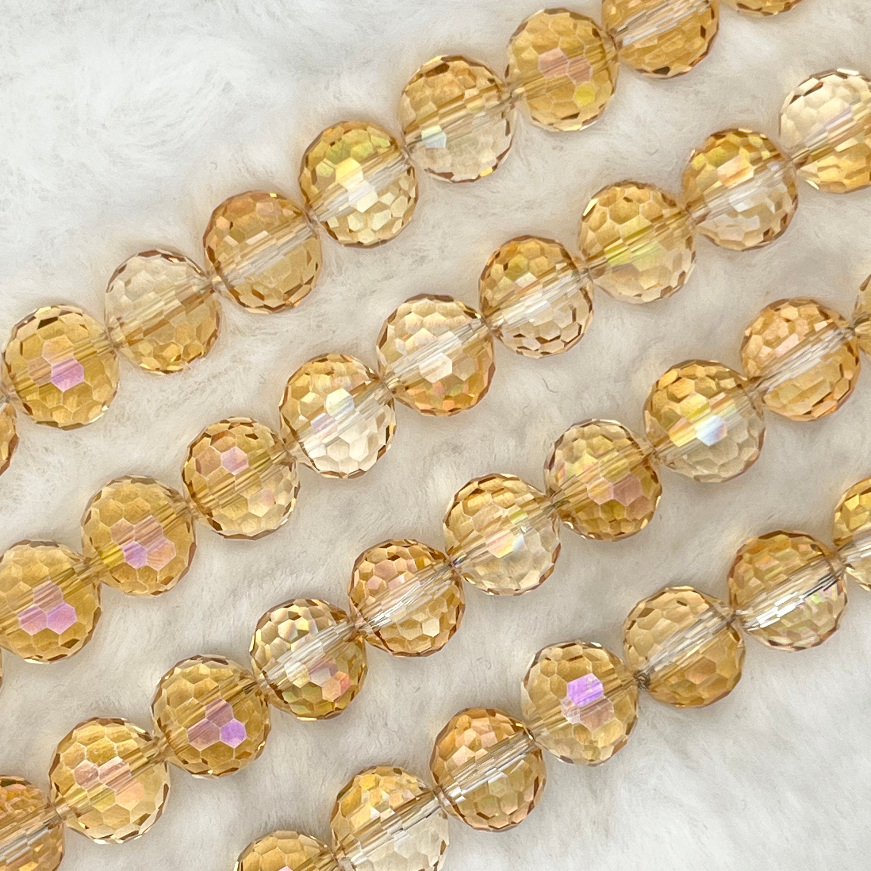 【Disco Ball-9.5mm】Crystal Strands