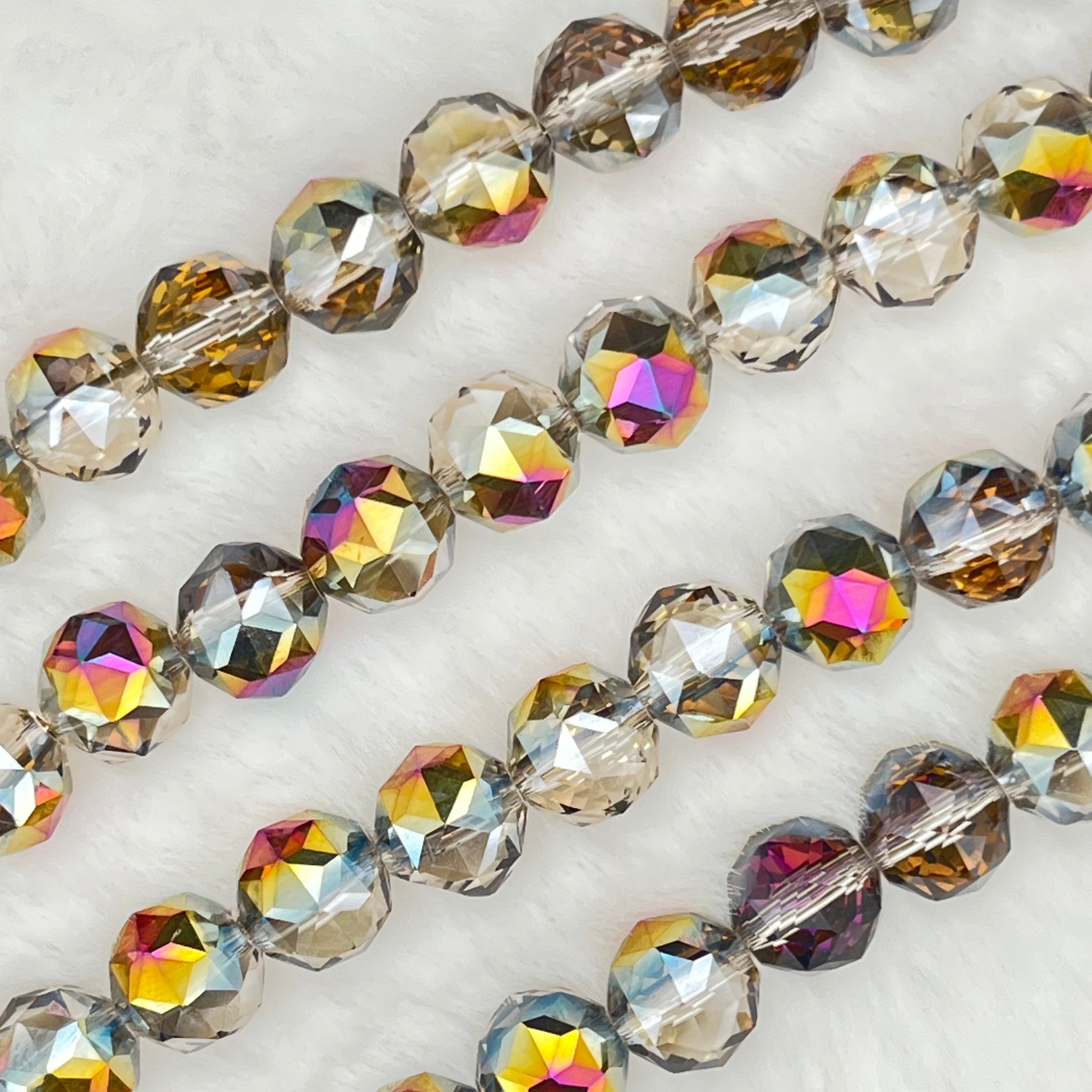 【Flower Sphere-9.5mm】Crystal Strands