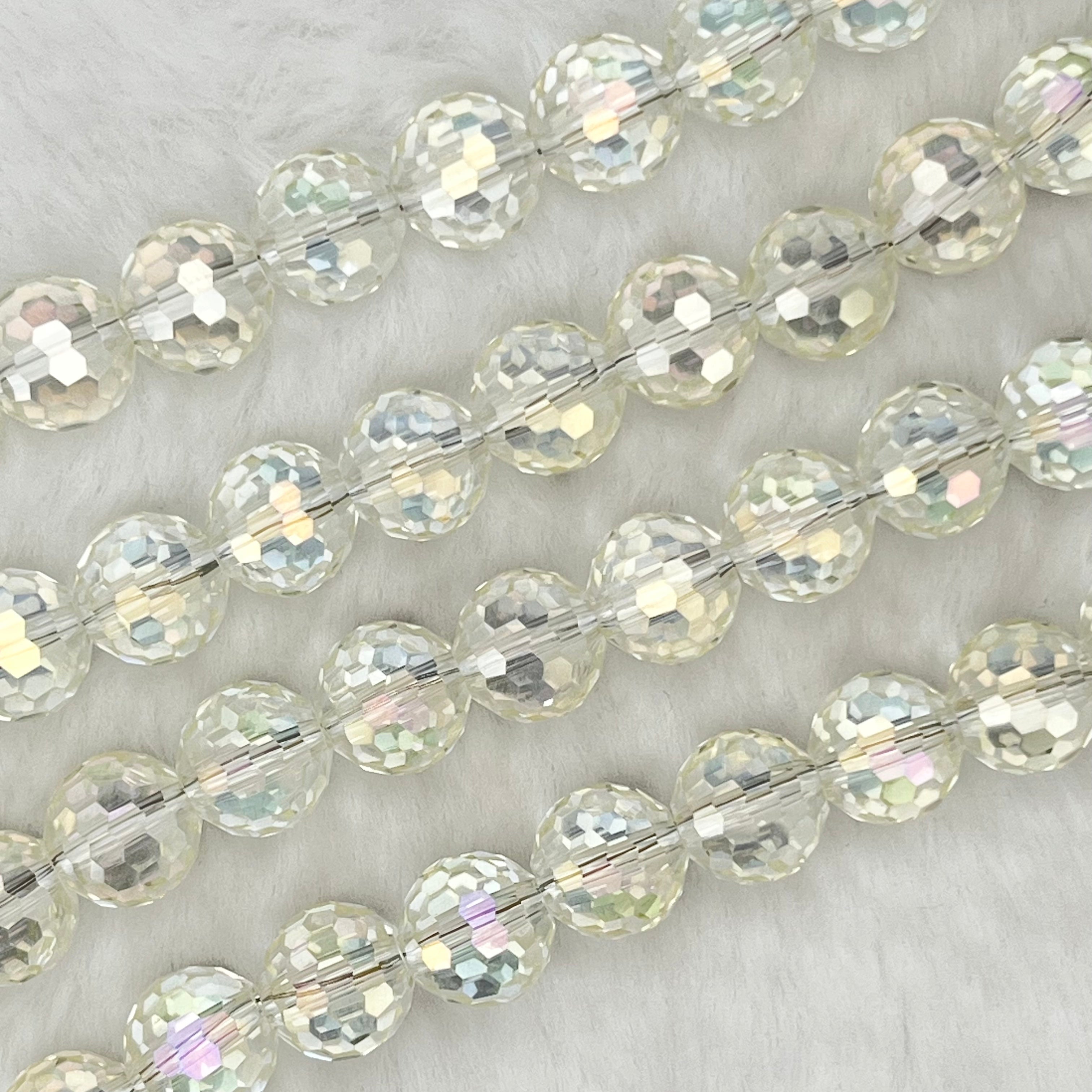 【Disco Ball-9.5mm】Crystal Strands