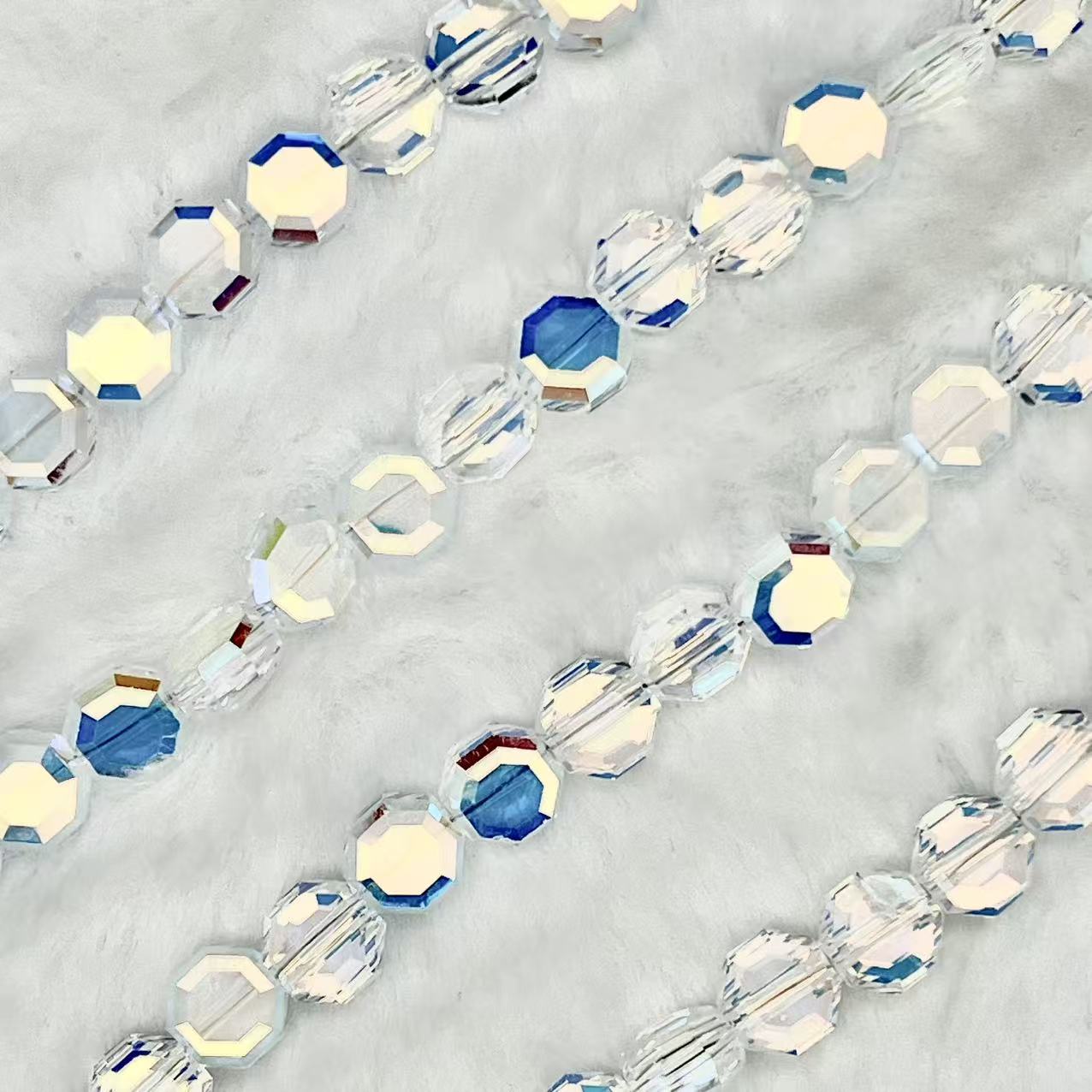 【Hexagon-7.5mm】Crystal Strands