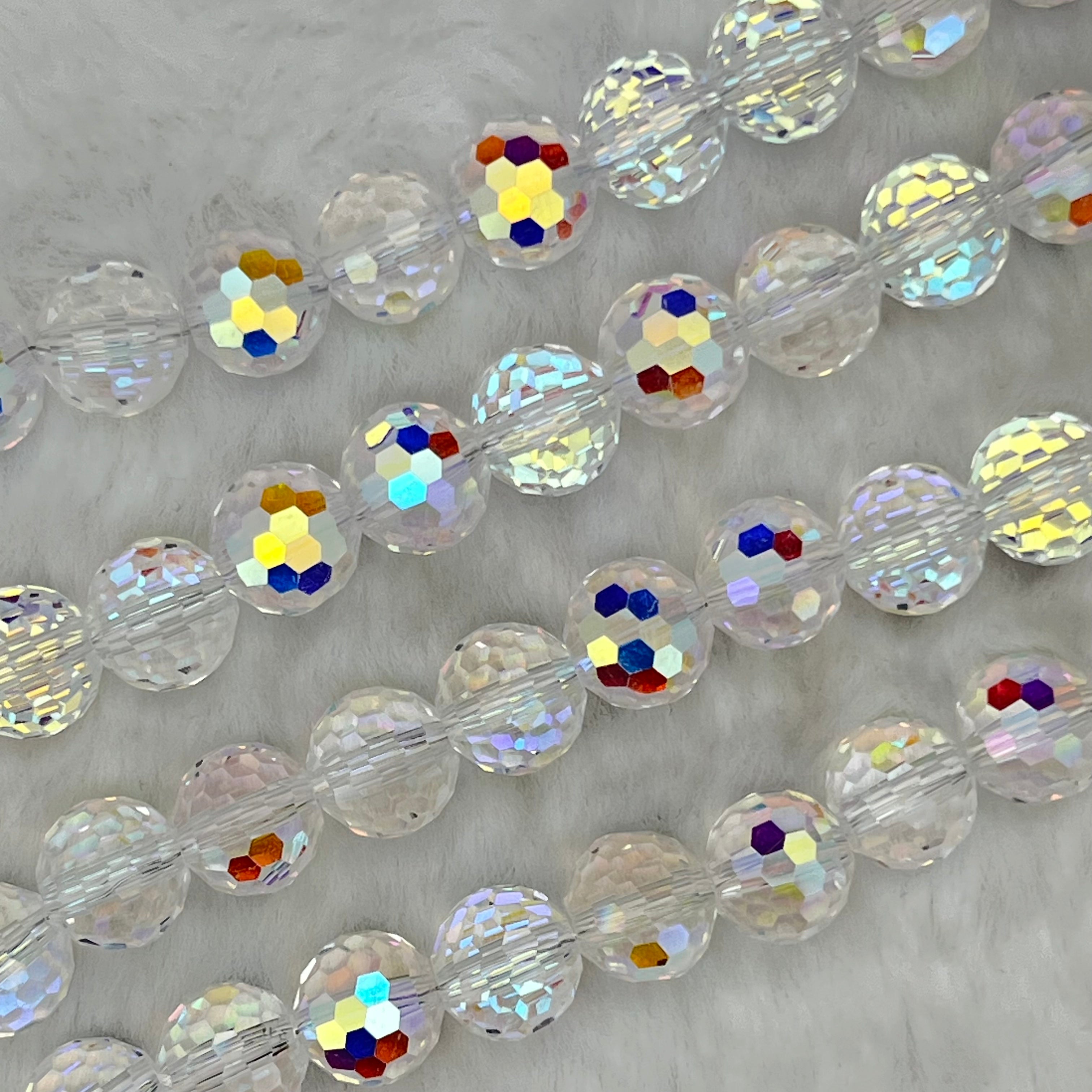【Disco Ball-9.5mm】Crystal Strands