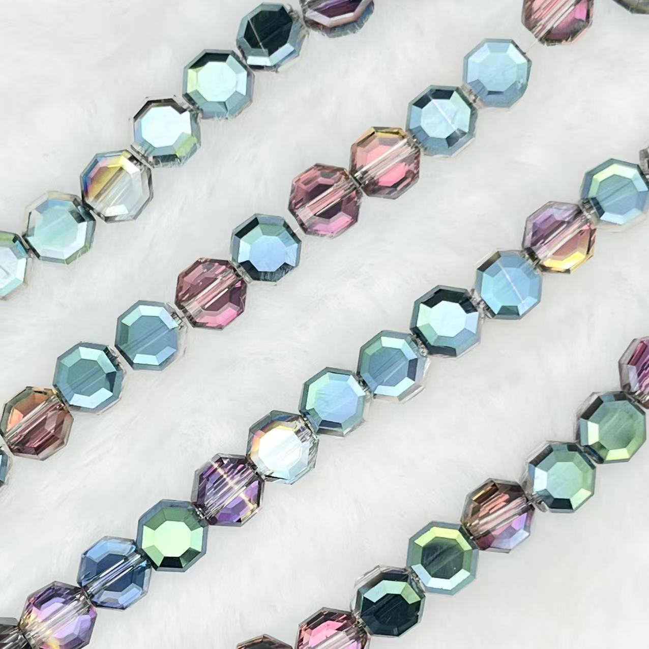 【Hexagon-7.5mm】Crystal Strands