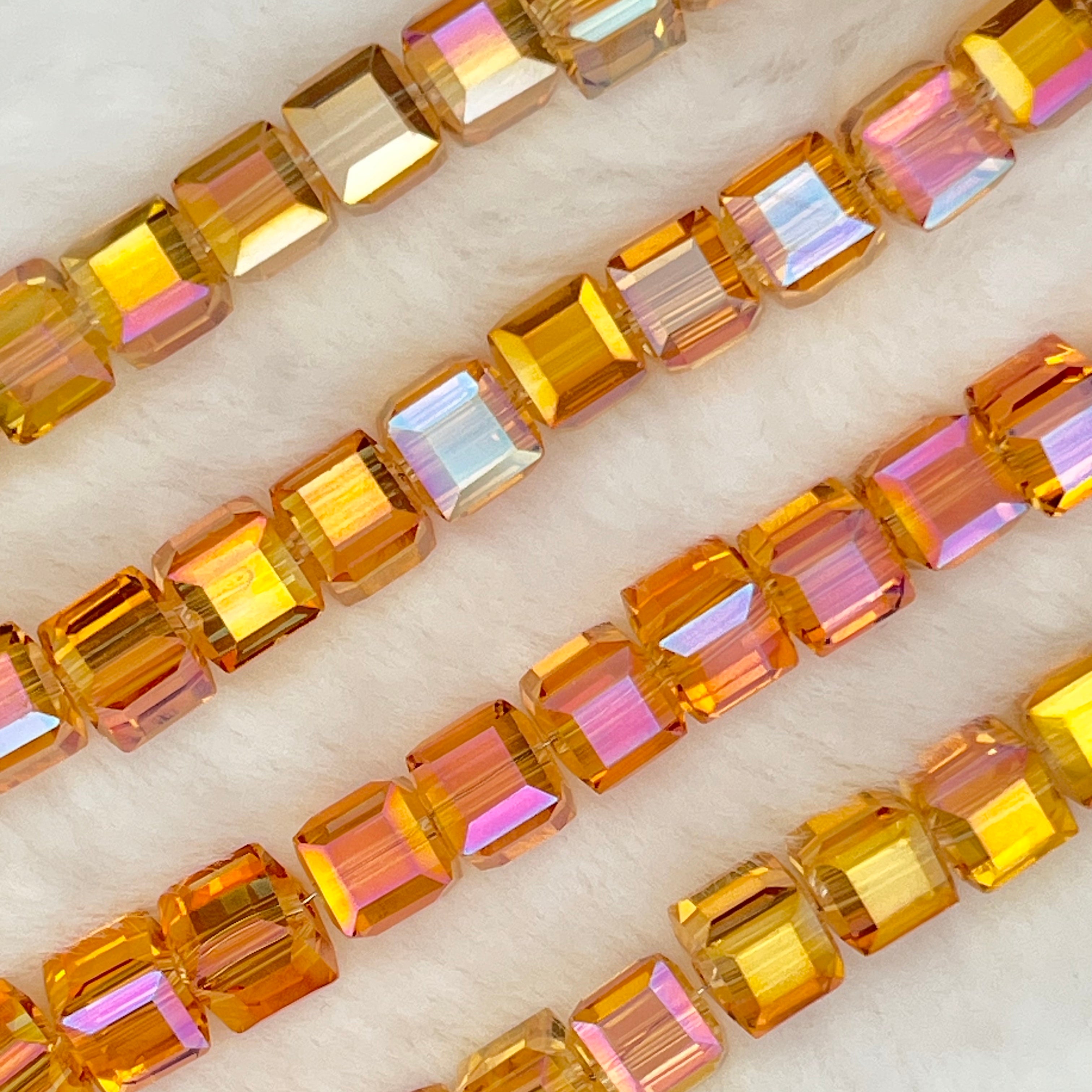 【Cube-7mm】Crystal Strands