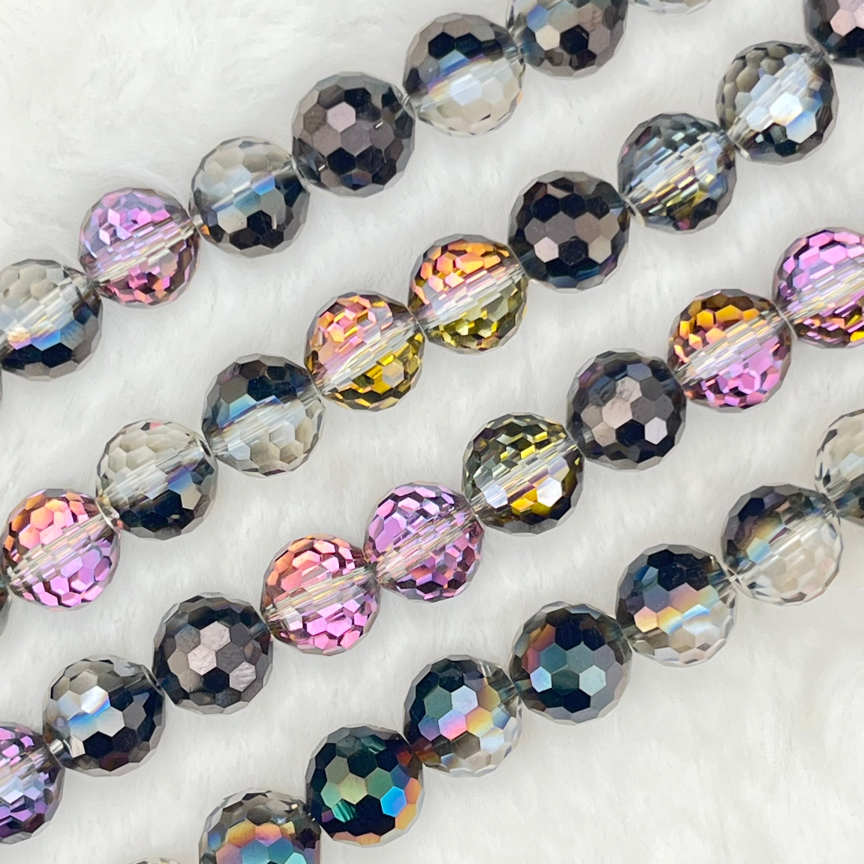 【Disco Ball-9.5mm】Crystal Strands