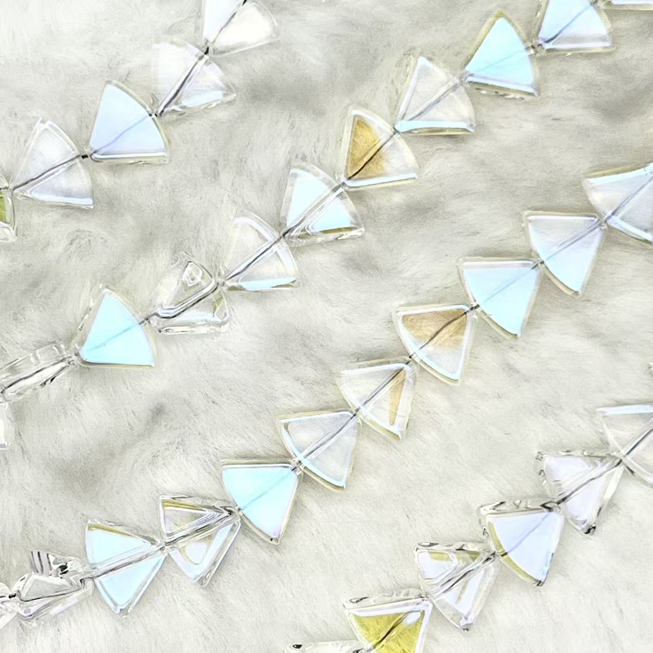 【 Fan-8mm】Crystal Strands