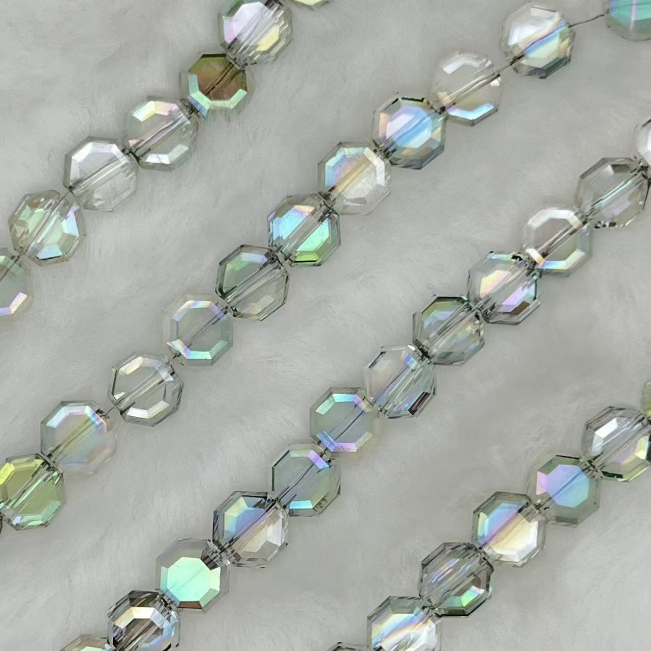 【Hexagon-7.5mm】Crystal Strands