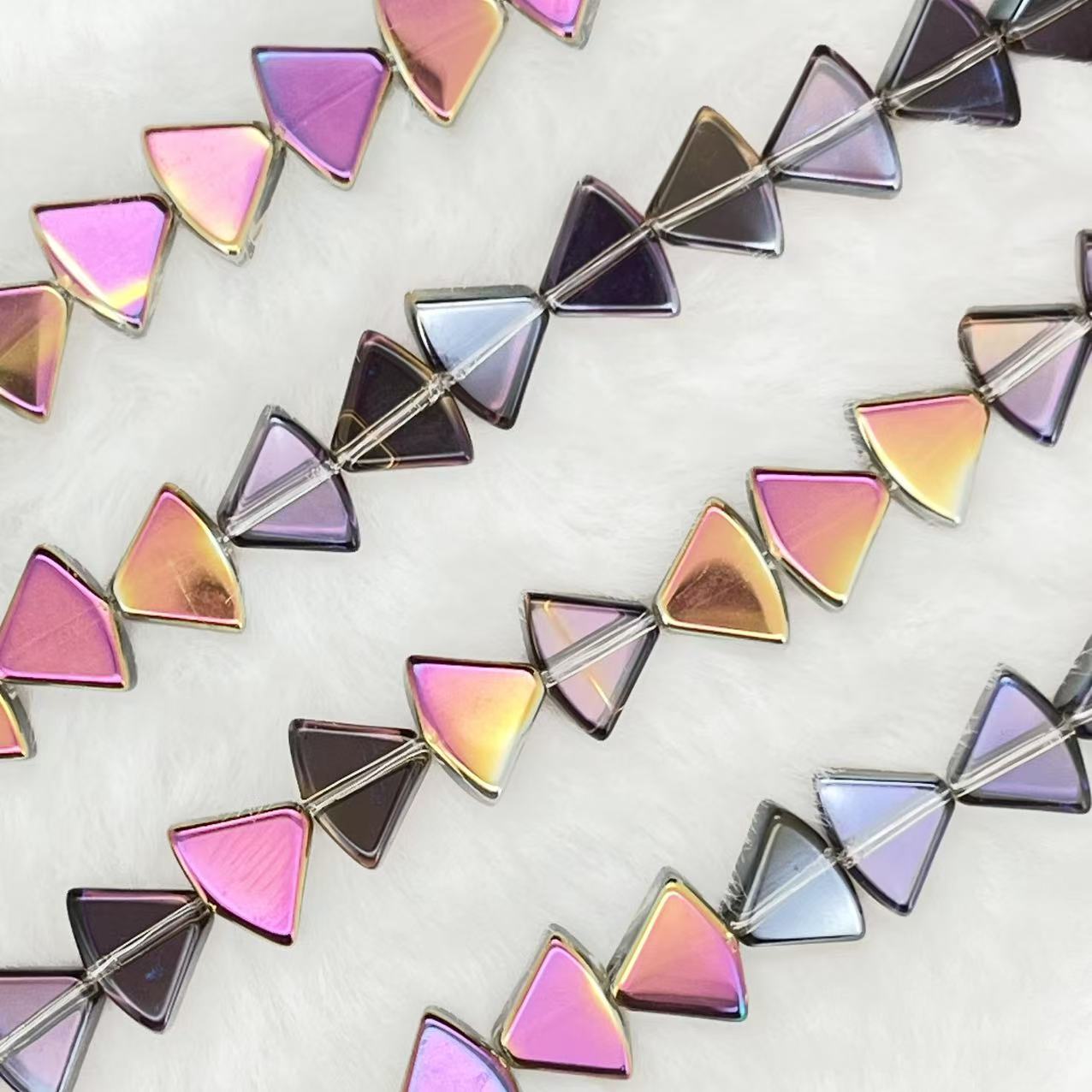 【 Fan-8mm】Crystal Strands