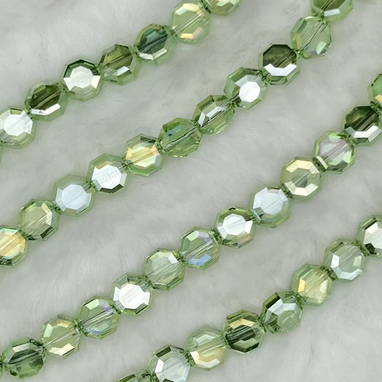 【Hexagon-7.5mm】Crystal Strands