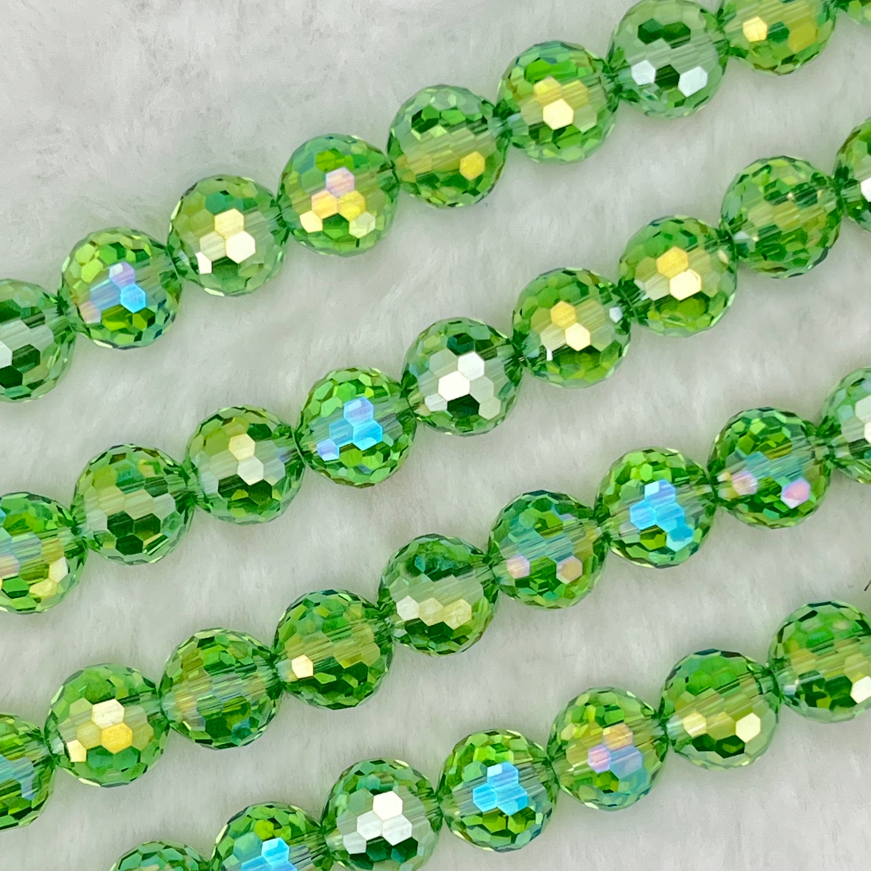 【Disco Ball-9.5mm】Crystal Strands