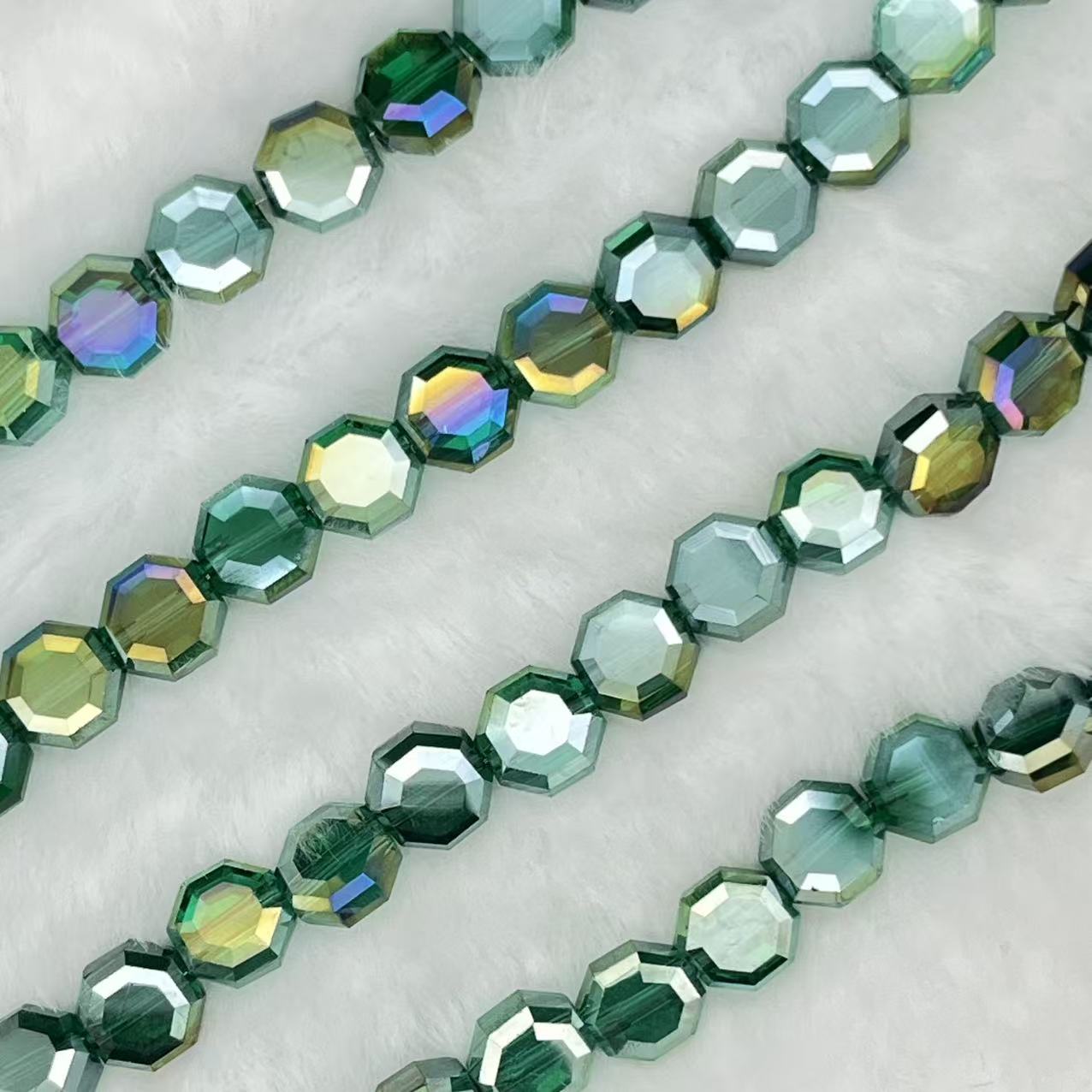 【Hexagon-7.5mm】Crystal Strands