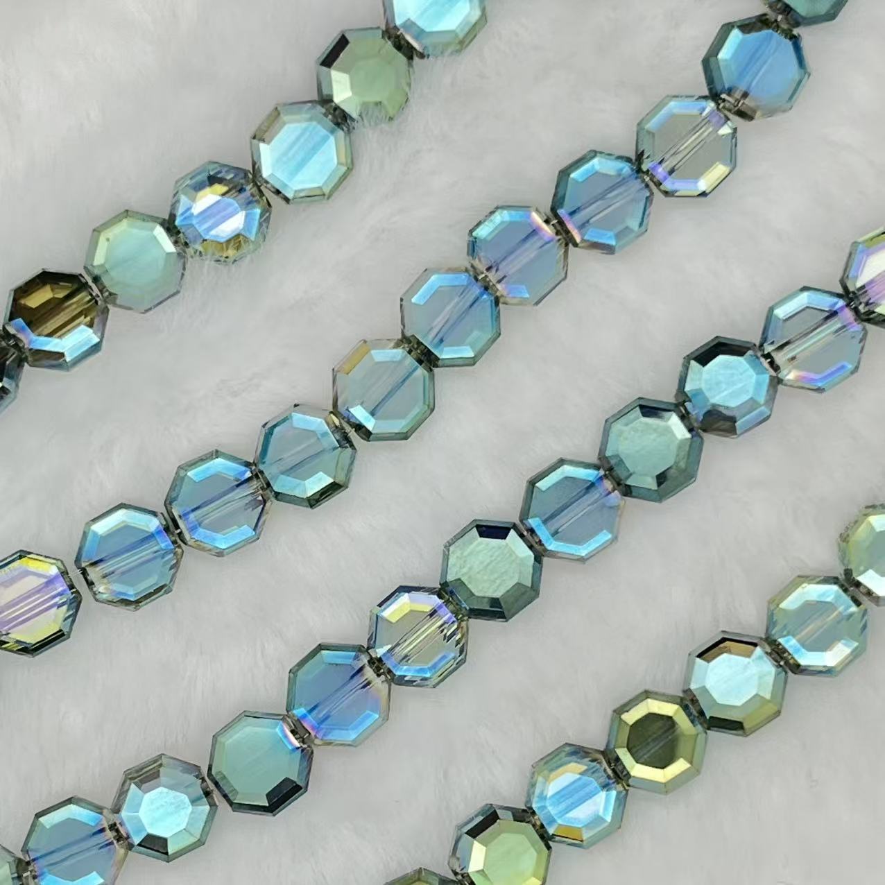 【Hexagon-7.5mm】Crystal Strands