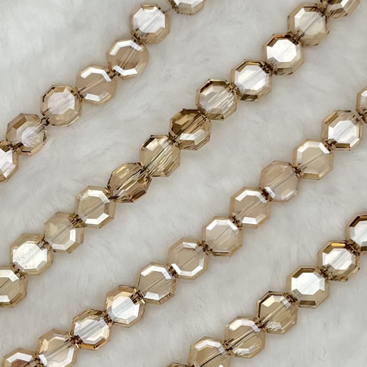 【Hexagon-7.5mm】Crystal Strands