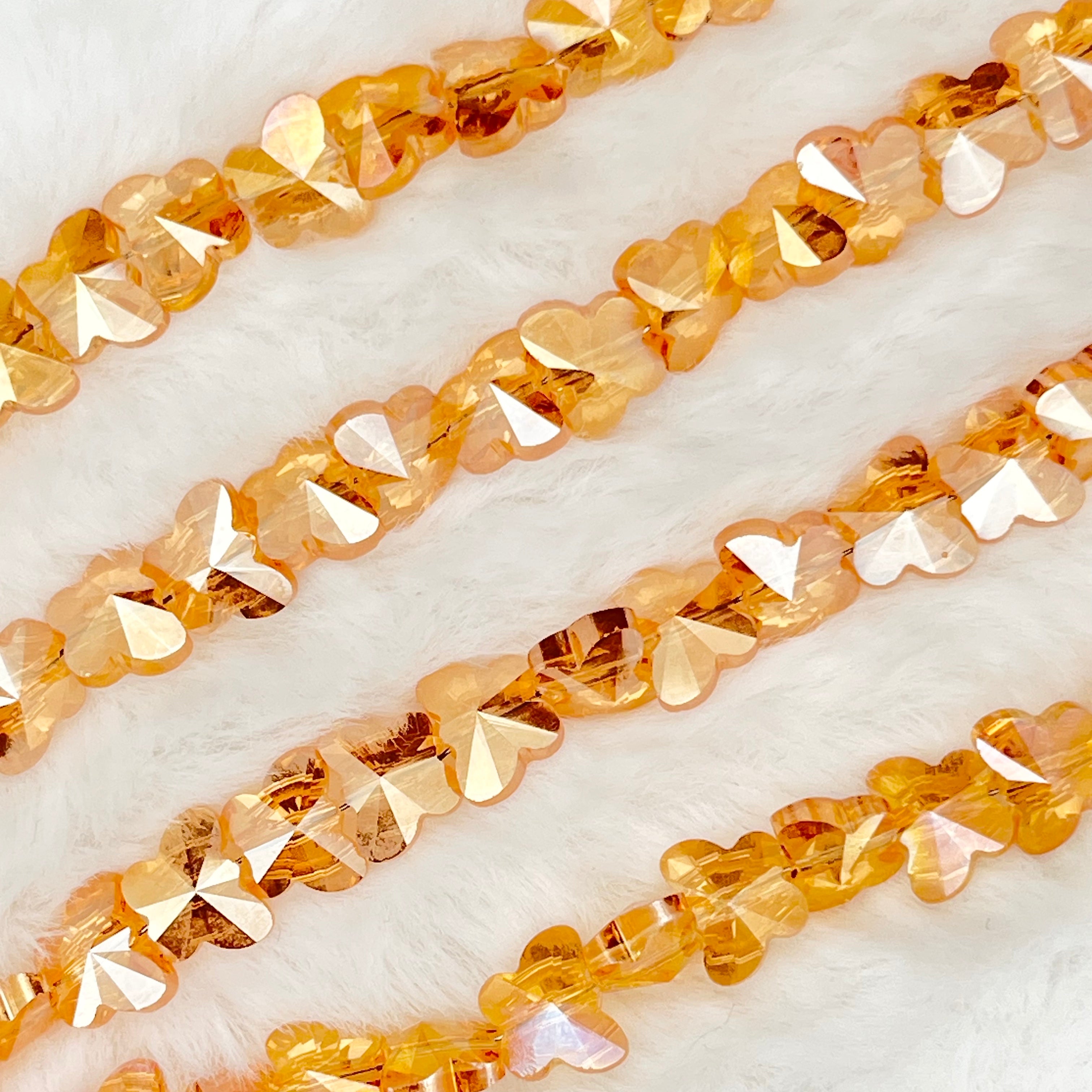 【 Butterfly-8mm】Crystal Strands