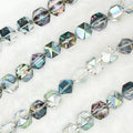 【 Faceted Rhombus-11mm】Crystal Strands